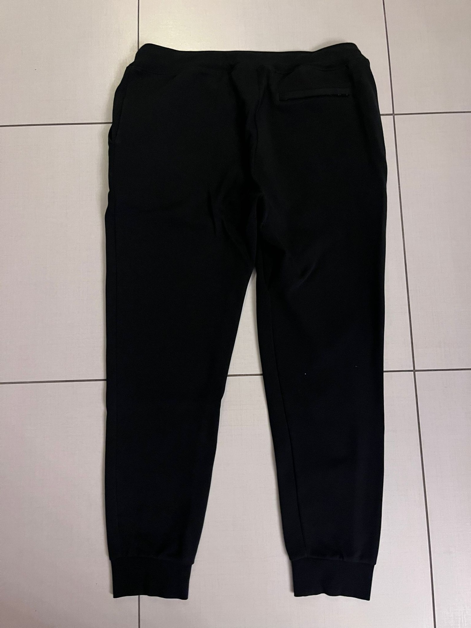 Polo Ralph Lauren Black Cotton Joggers Large Original QRcode image 2