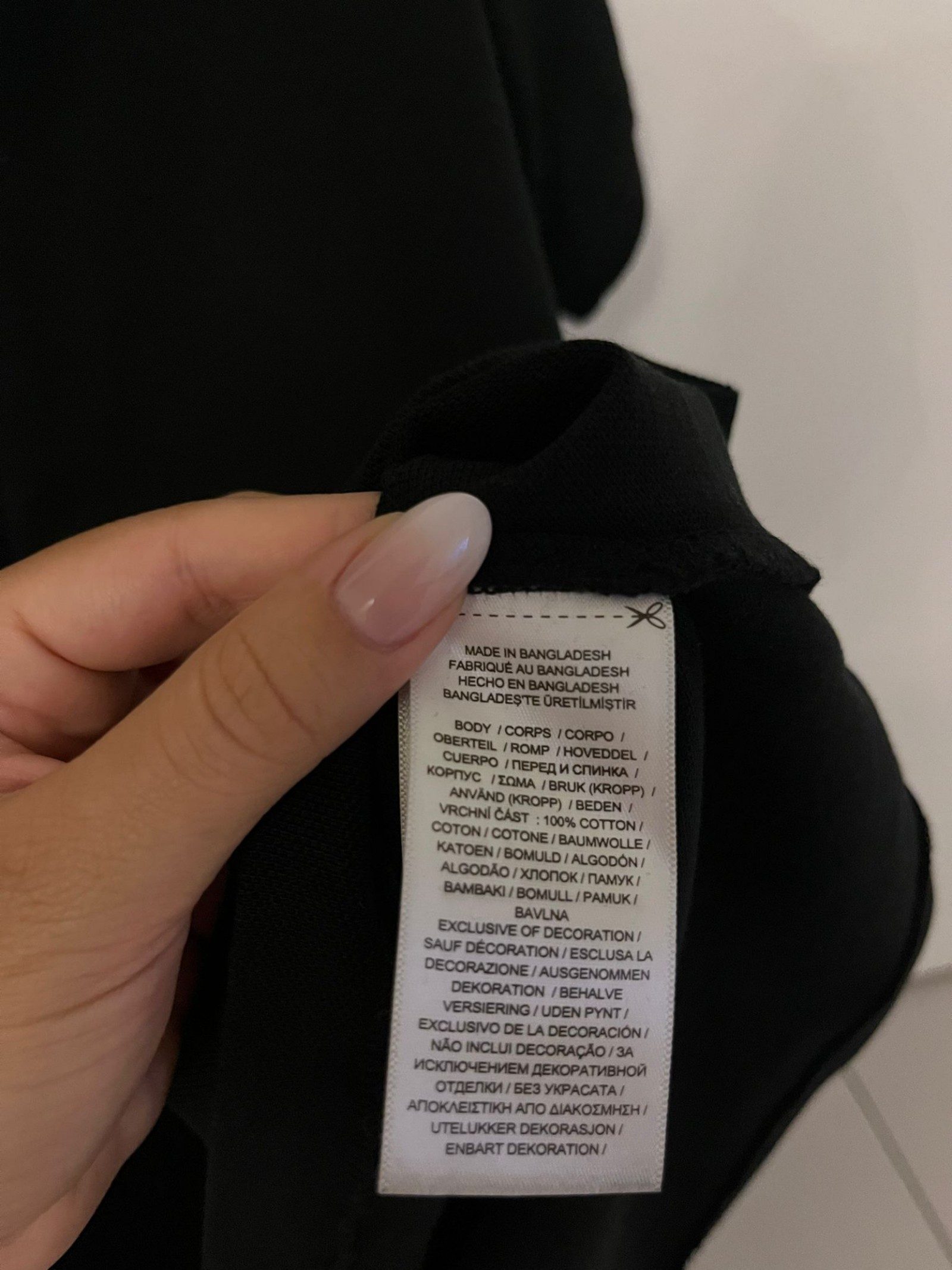 Polo Ralph Lauren Black Cotton Joggers Large Original QRcode image 3