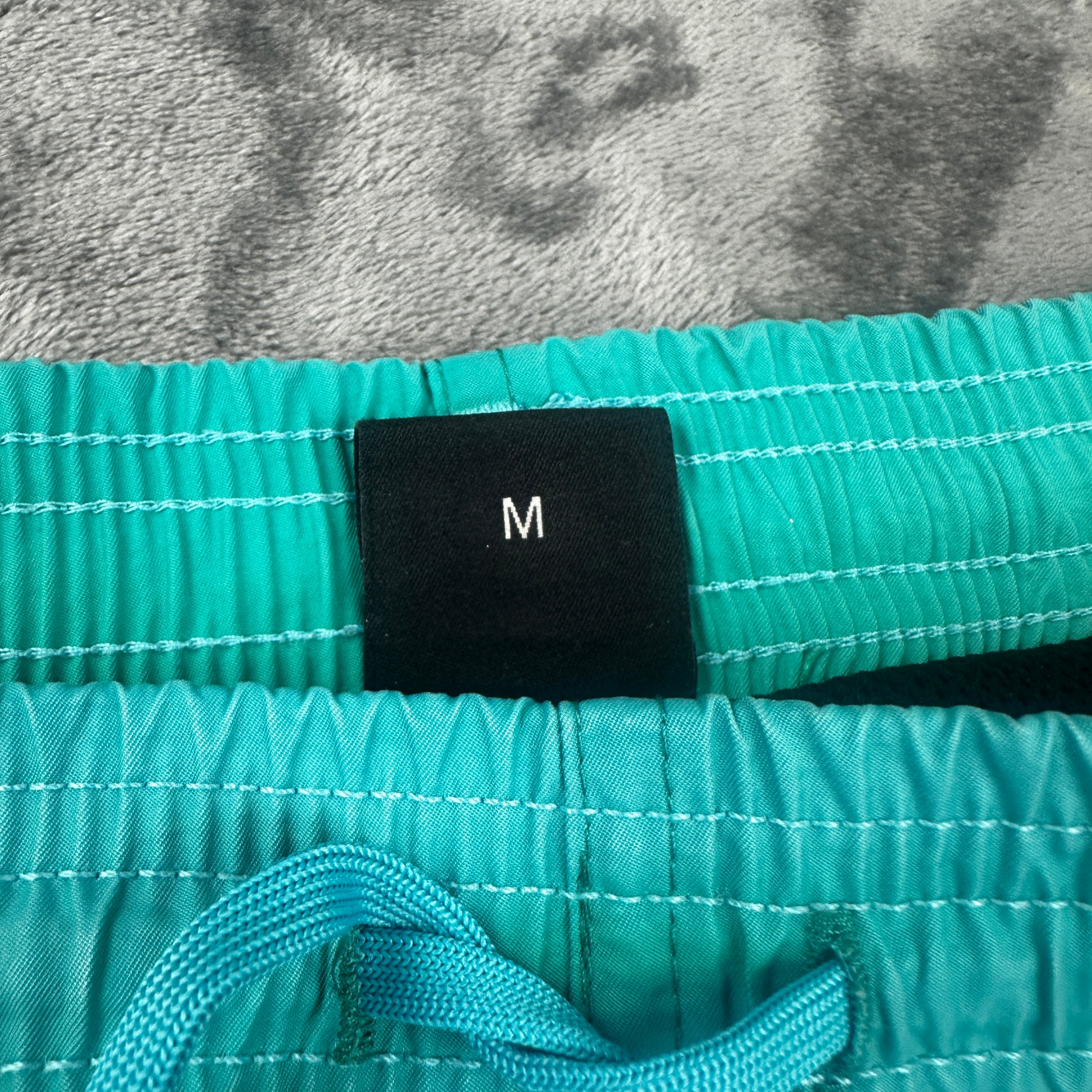 Hugo Boss Men's Turquoise Swim Shorts Drawstring Waist Size M image 3