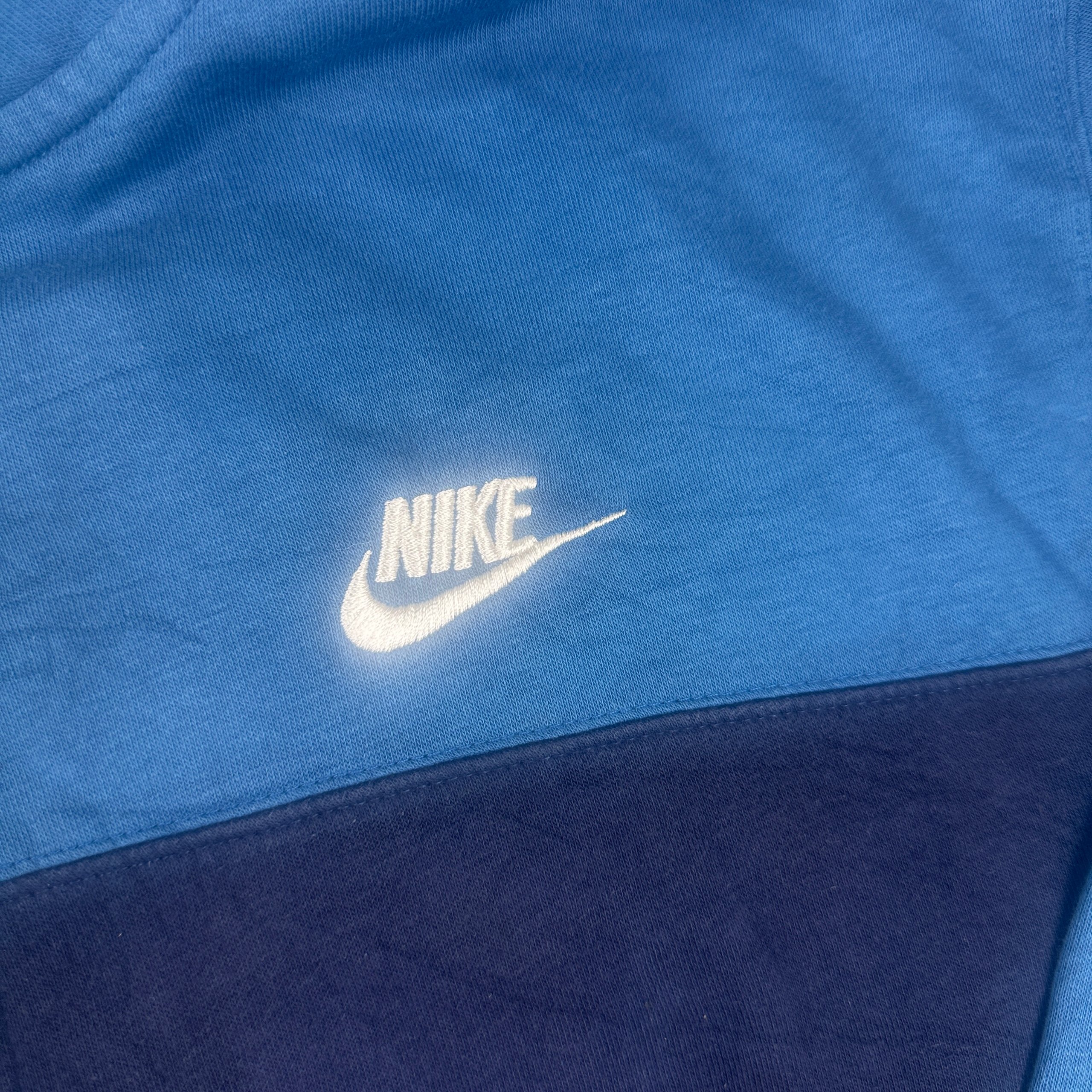 Nike Colourblock Full Zip Track Jacket Blue Navy Mens M image 2