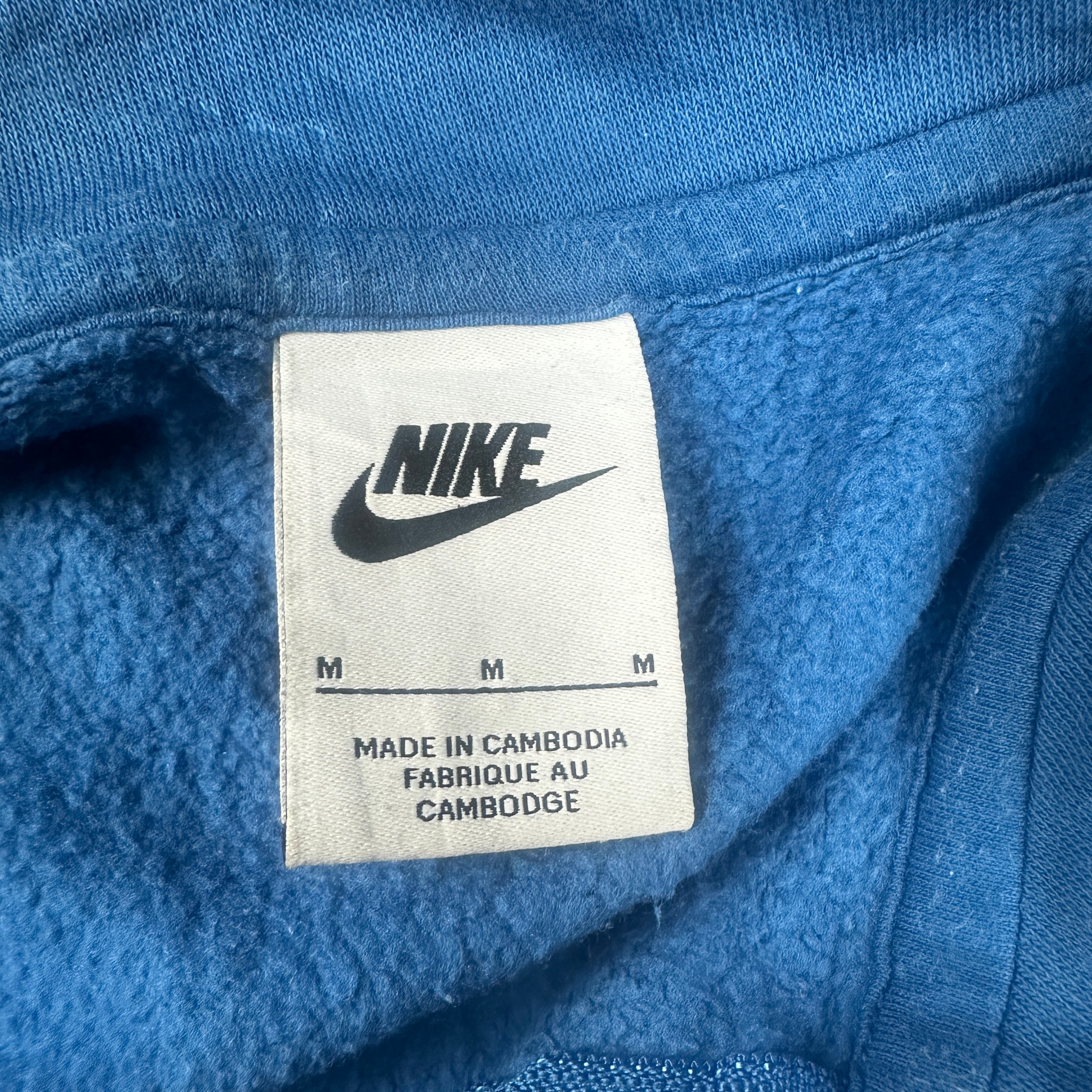 Nike Colourblock Full Zip Track Jacket Blue Navy Mens M image 5