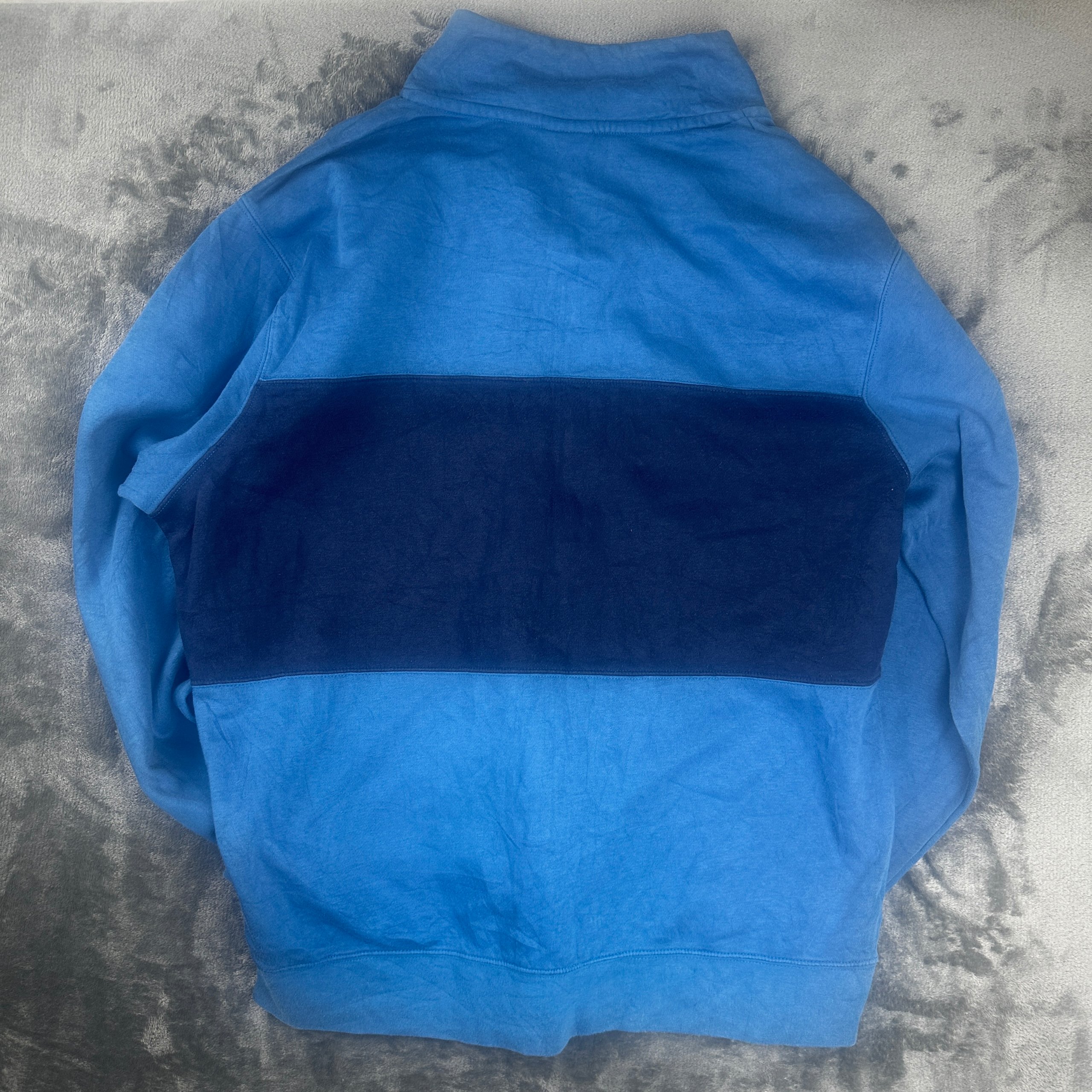 Nike Colourblock Full Zip Track Jacket Blue Navy Mens M image 6