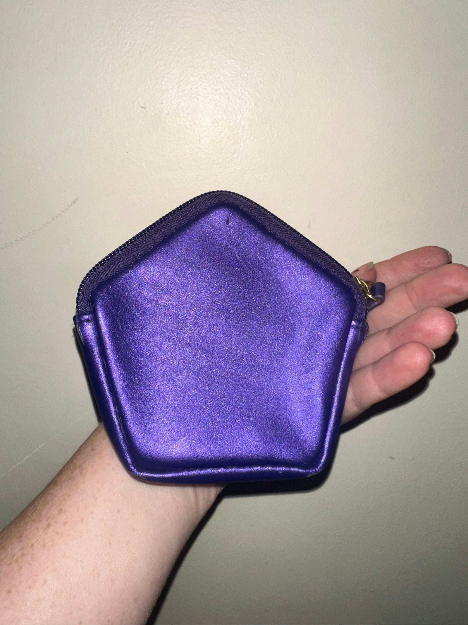 Purple Chocolate Frog Zippered Coin Purse image 2