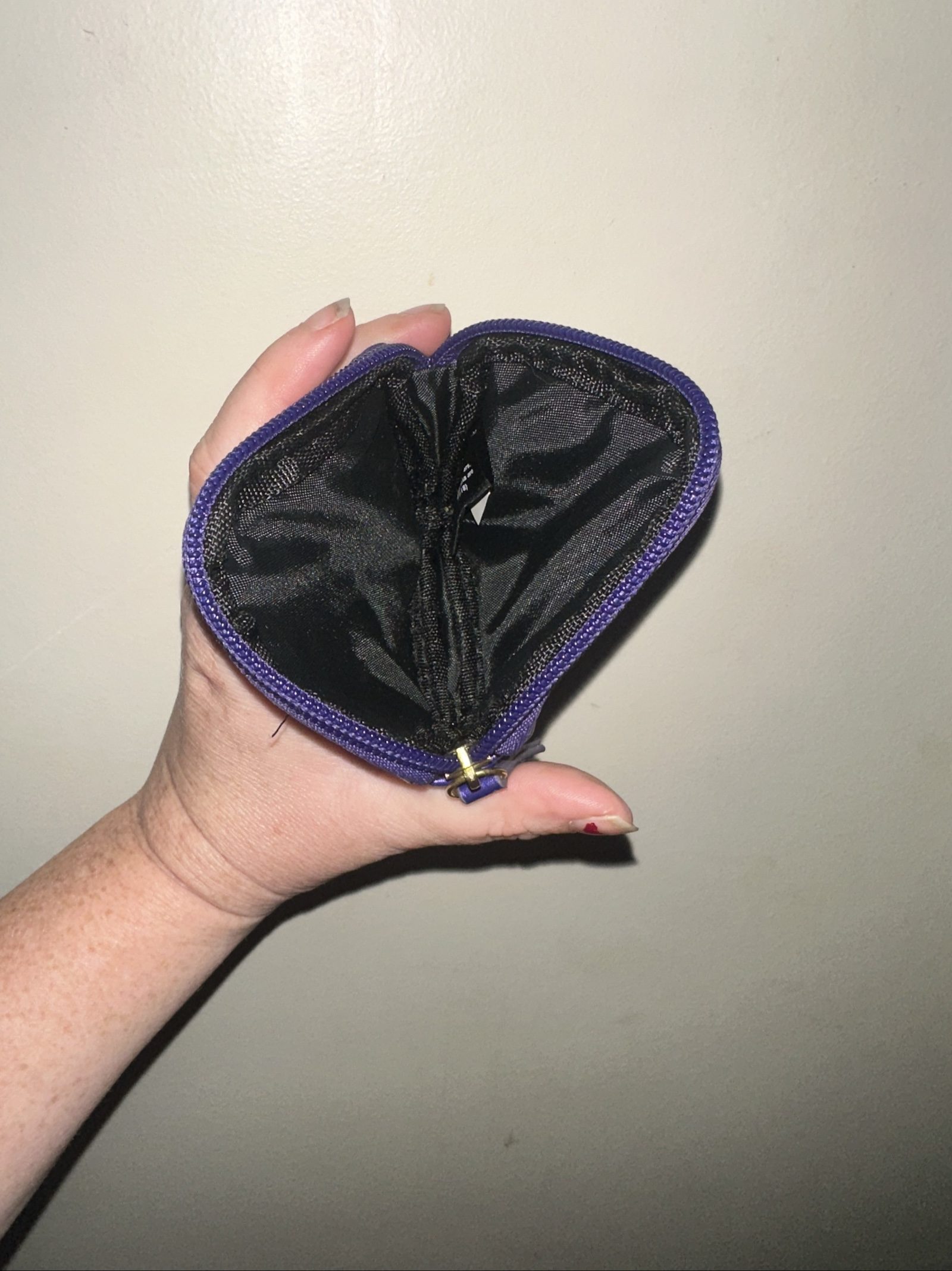 Purple Chocolate Frog Zippered Coin Purse image 3