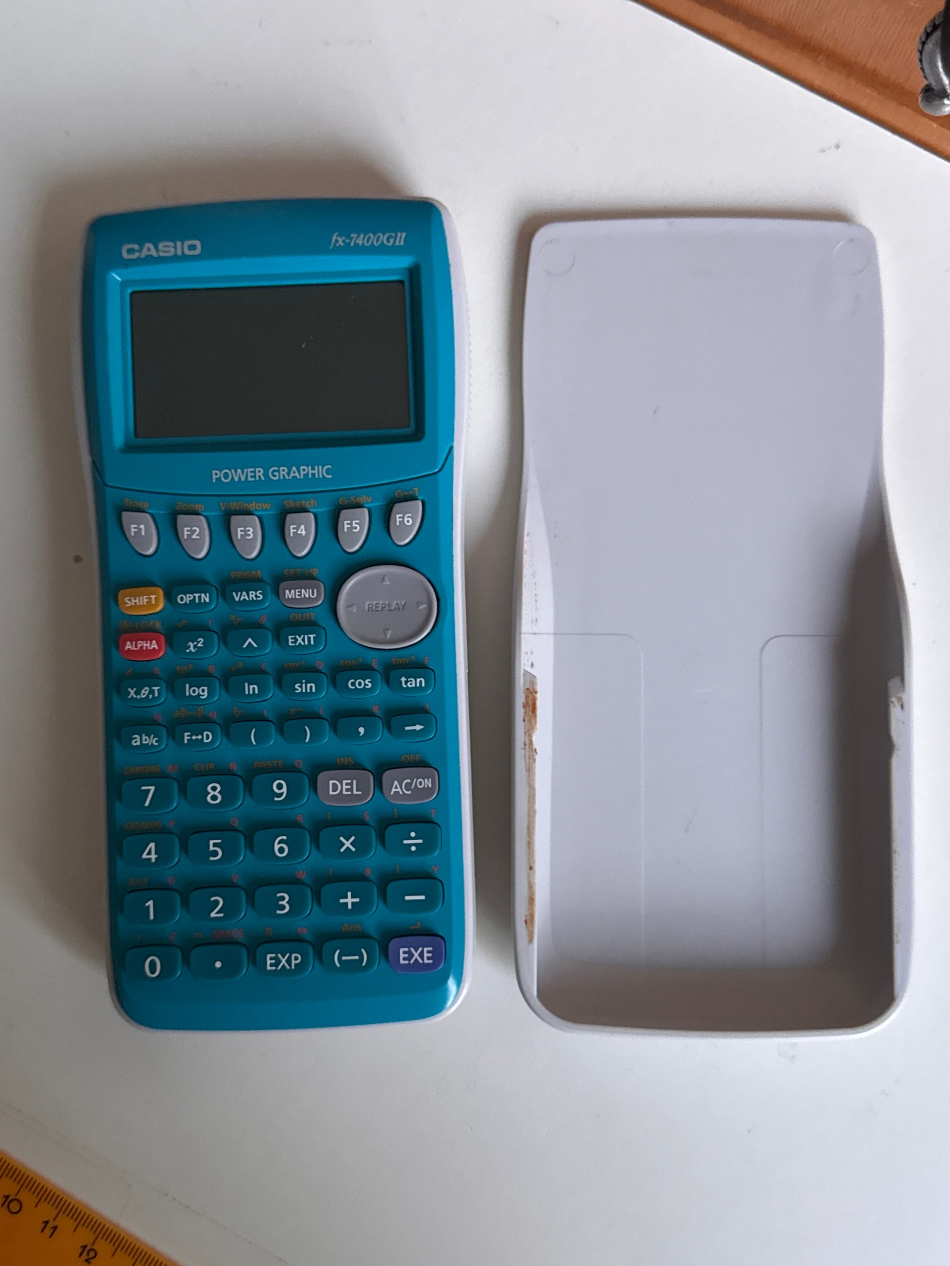Casio Blue fx-7400GII Power Graphic Calculator