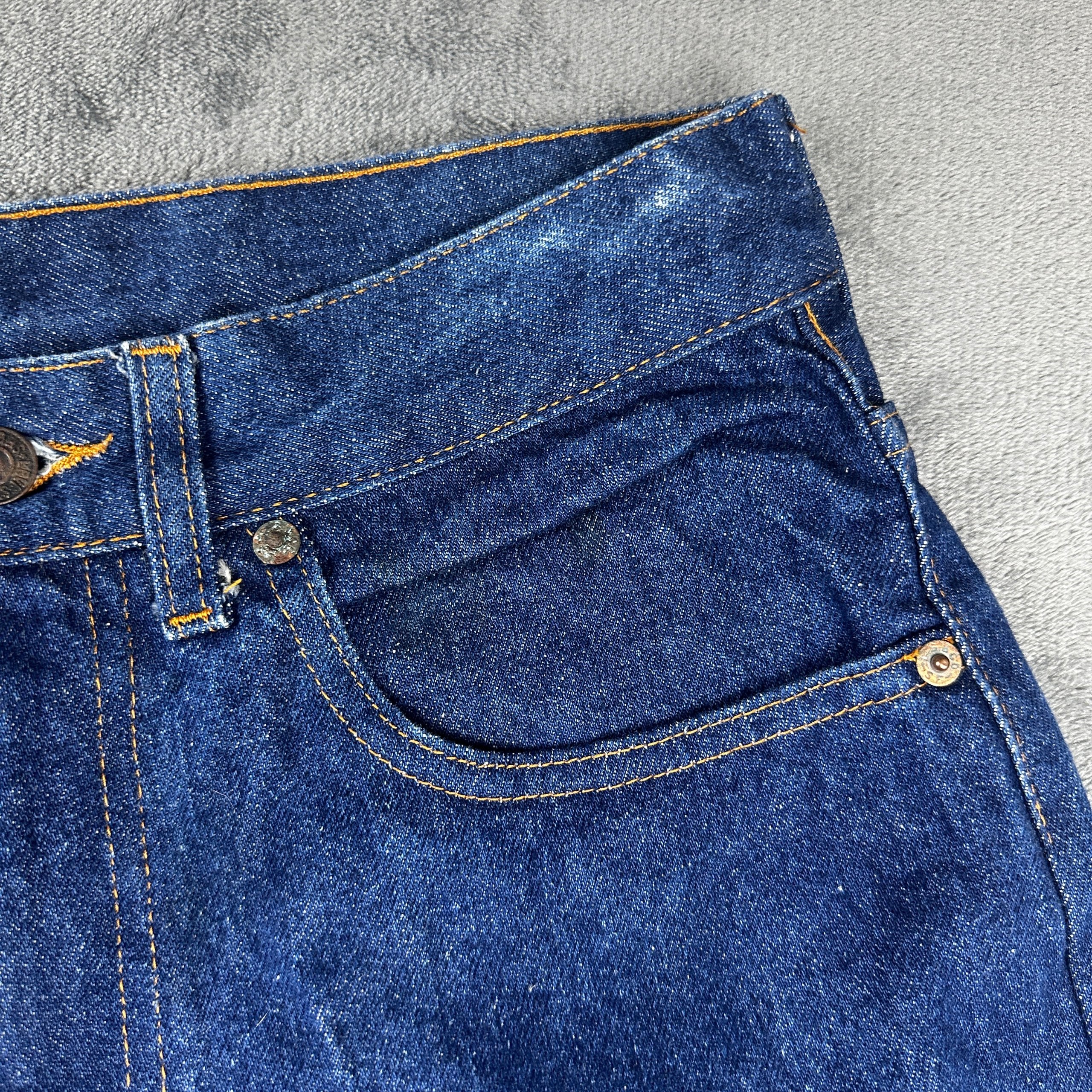 Levi’s 503 02 Vintage Straight Leg Jeans Dark Wash W30 L36 image 3