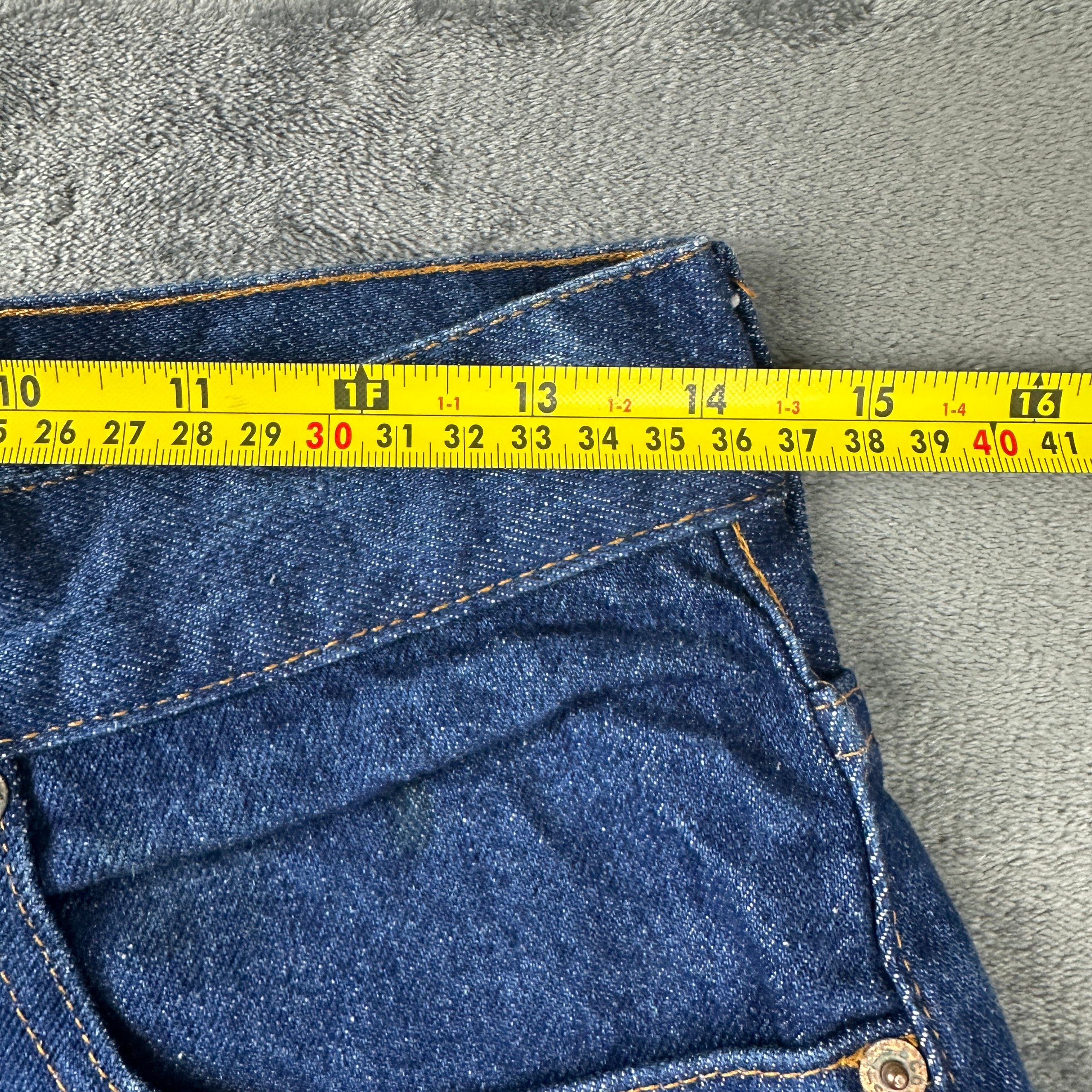 Levi’s 503 02 Vintage Straight Leg Jeans Dark Wash W30 L36 image 4