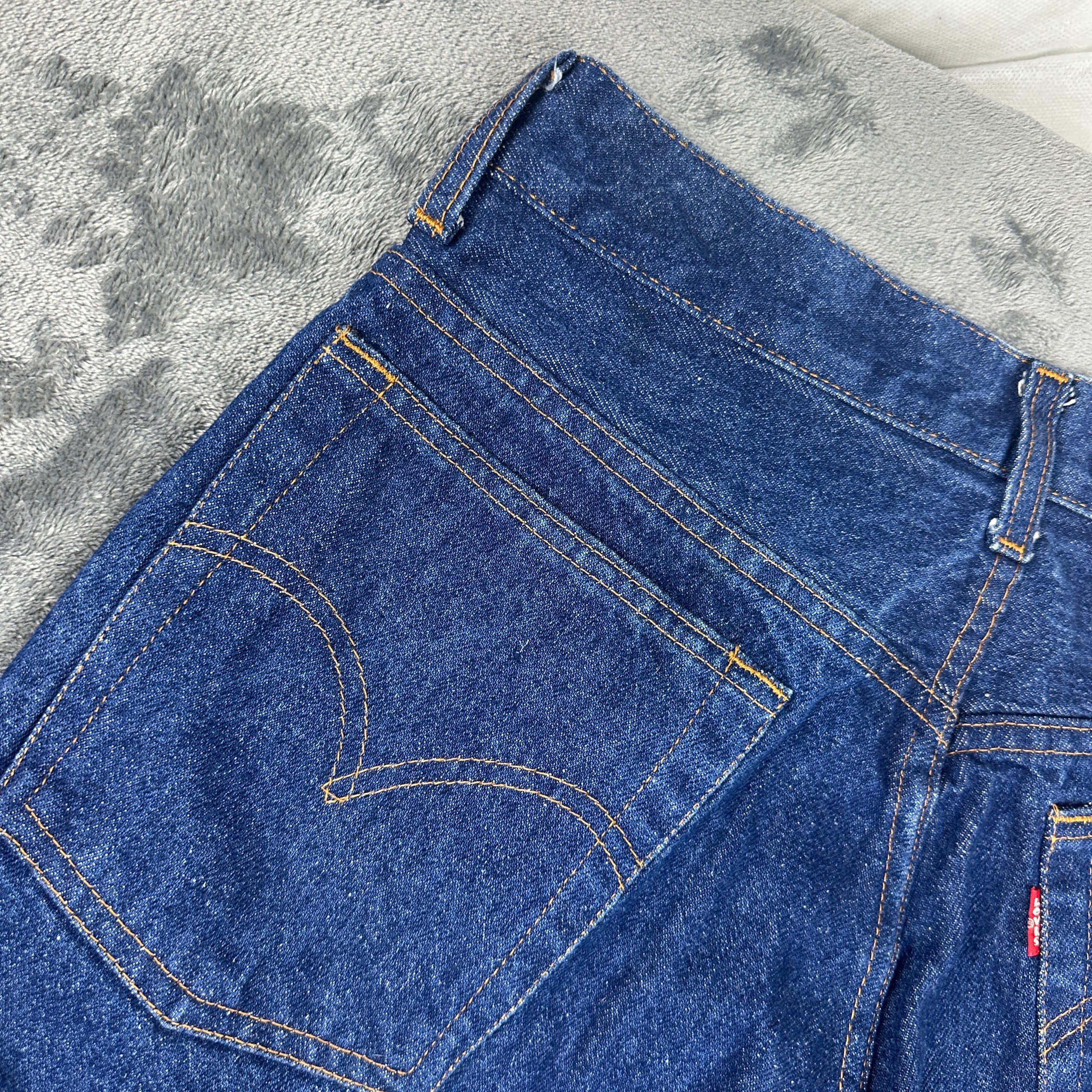 Levi’s 503 02 Vintage Straight Leg Jeans Dark Wash W30 L36 image 9