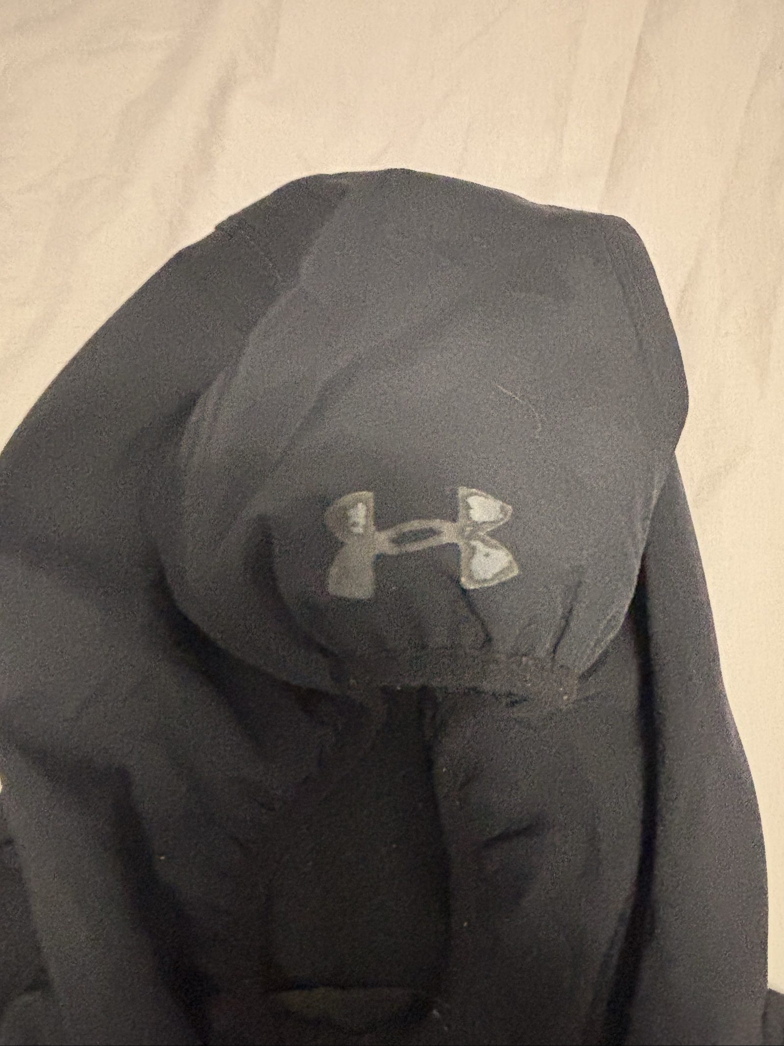 Under Armour Black & Grey ColdGear Boys' Hoodie YLG image 3