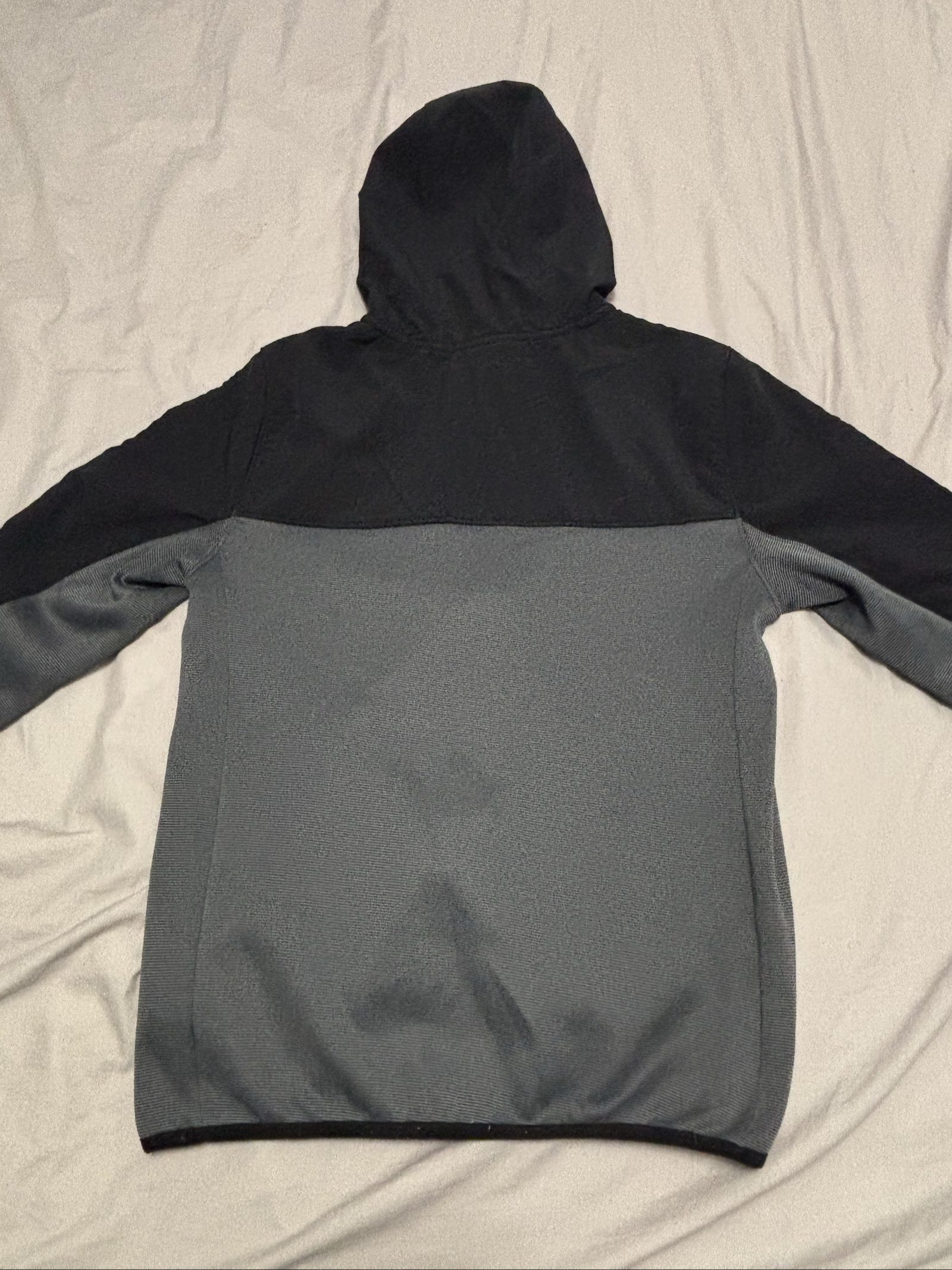 Under Armour Black & Grey ColdGear Boys' Hoodie YLG image 8
