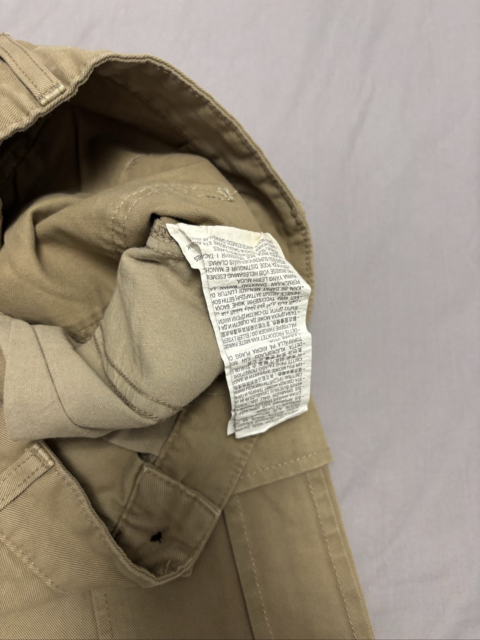 STR Beige Cargo Trousers UK 8 image 6