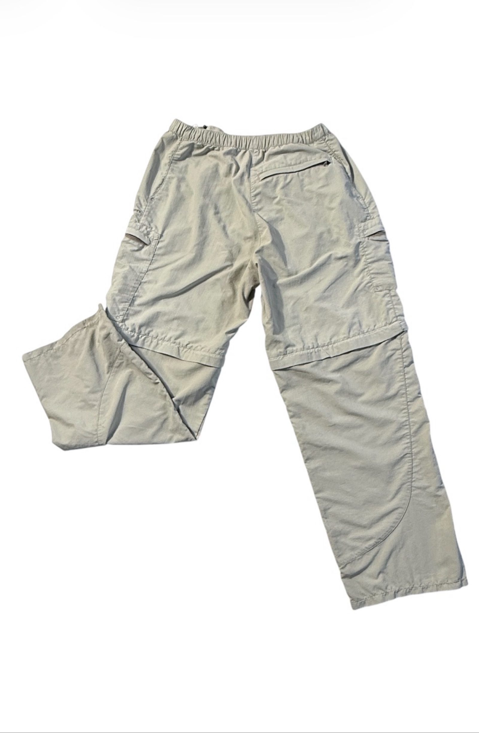 Rohan Women’s M Beige Convertible Zip-Off Walking Cargo Trousers Hiking image 2