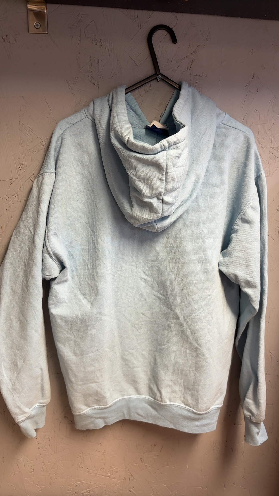 Old Varsity Brand Light grey UCLA Hoodie Sweatshirt Medium very good vintage condition image 7