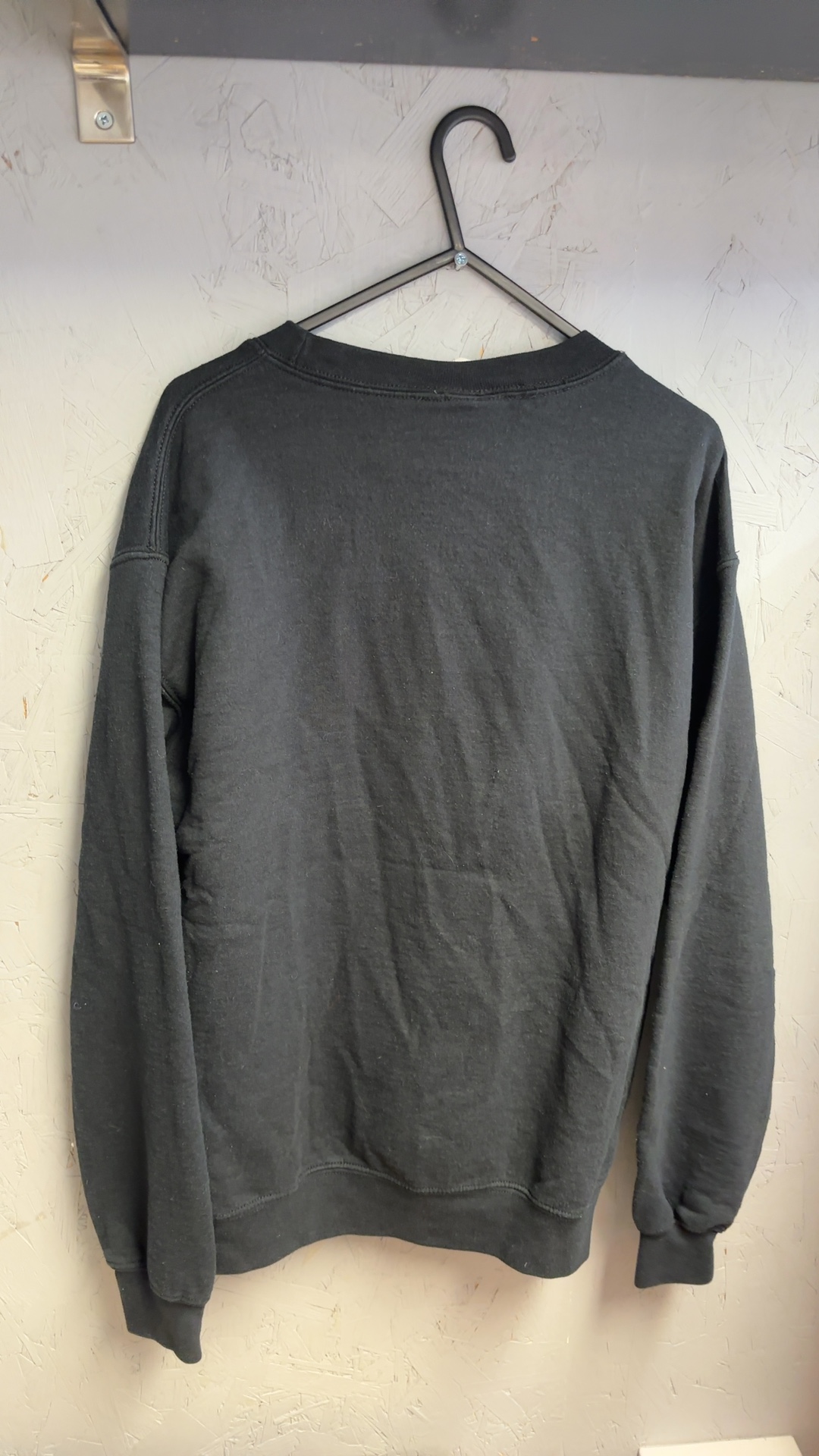 Neff Black & Purple Hiram Hornets Sweatshirt Small Cotton Polyester good vintage condition image 7