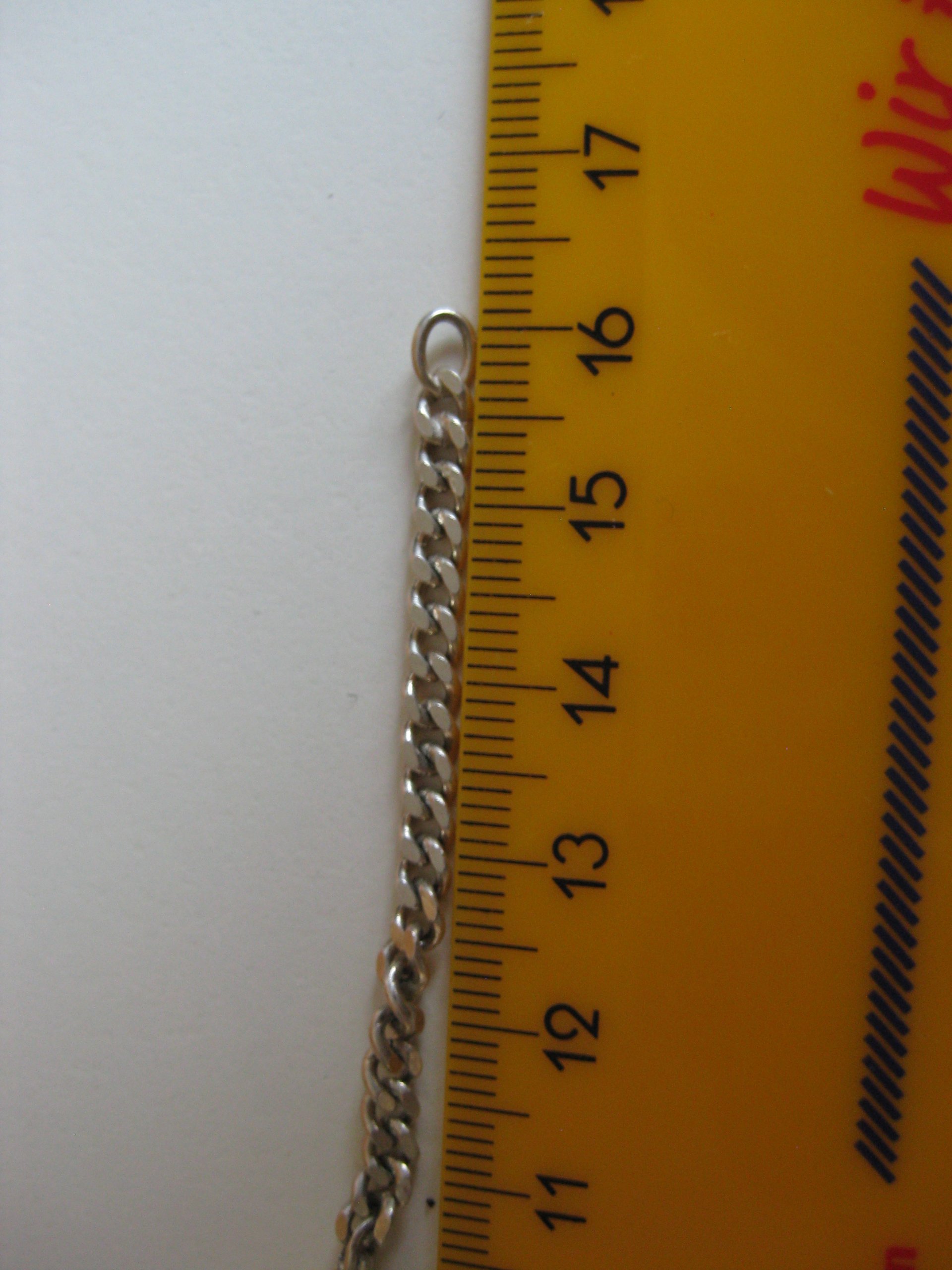 925 Silver Engraved Name Bracelet 16 cm Unisex image 5