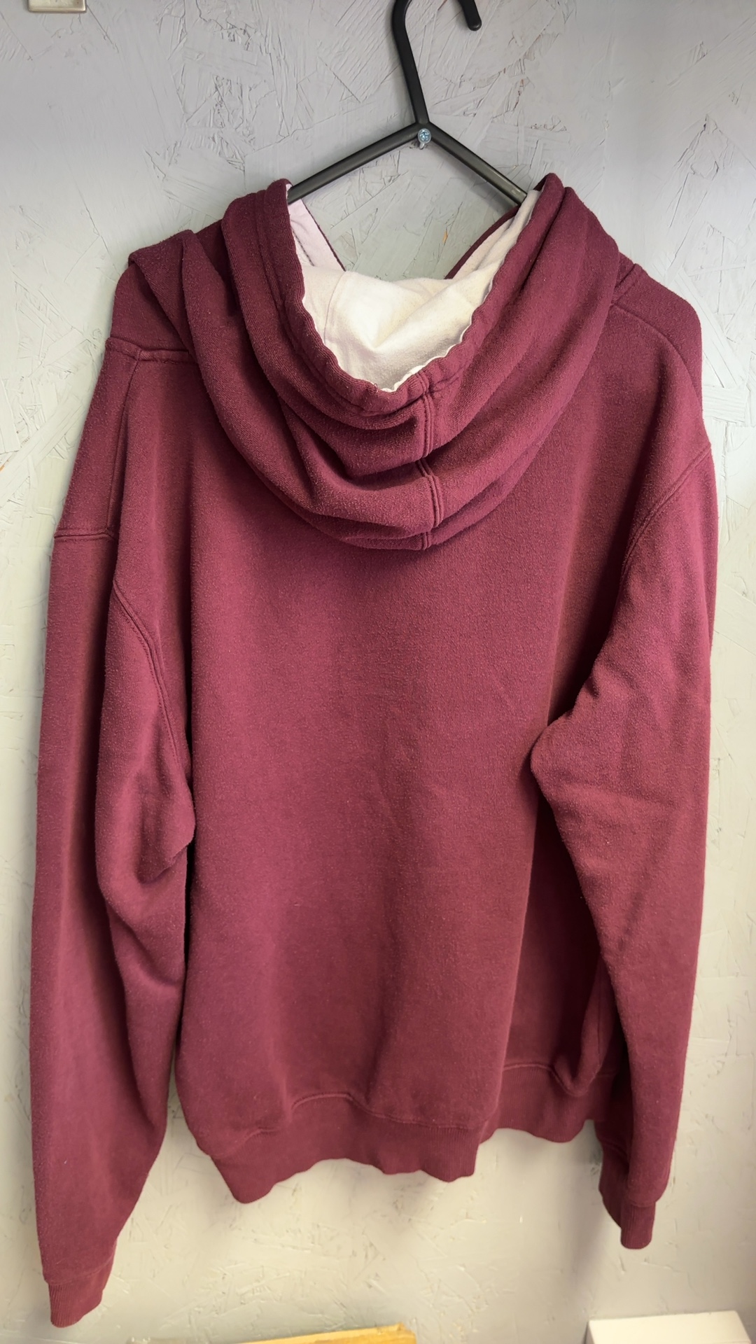 College Football EKU Colonels Stadium Athletics Maroon Hoodie Large Cotton & Polyester good condition image 5