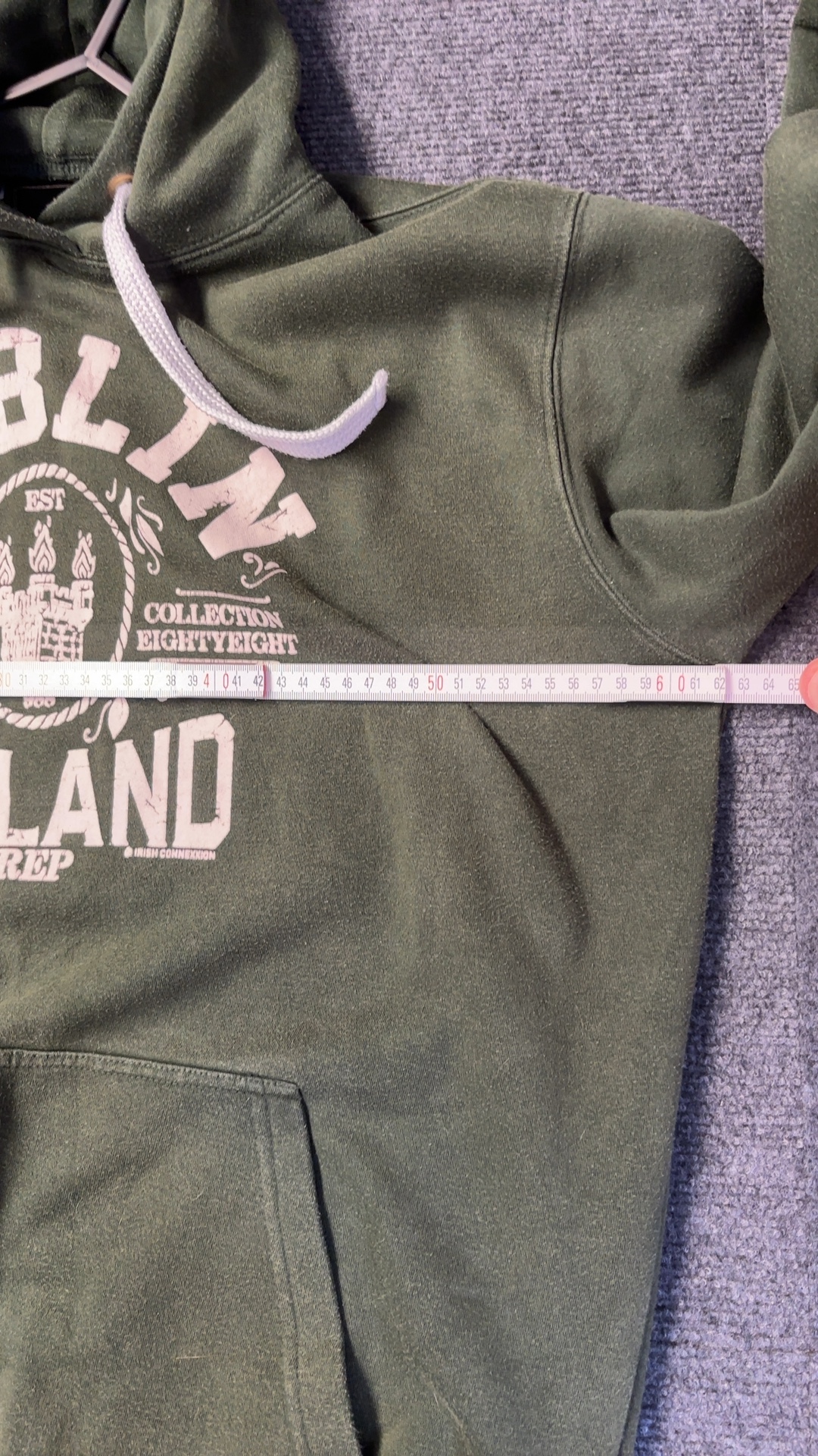 Irish Connexxion Green Dublin Ireland Hoodie XL Cotton & Polyester very good condition image 6