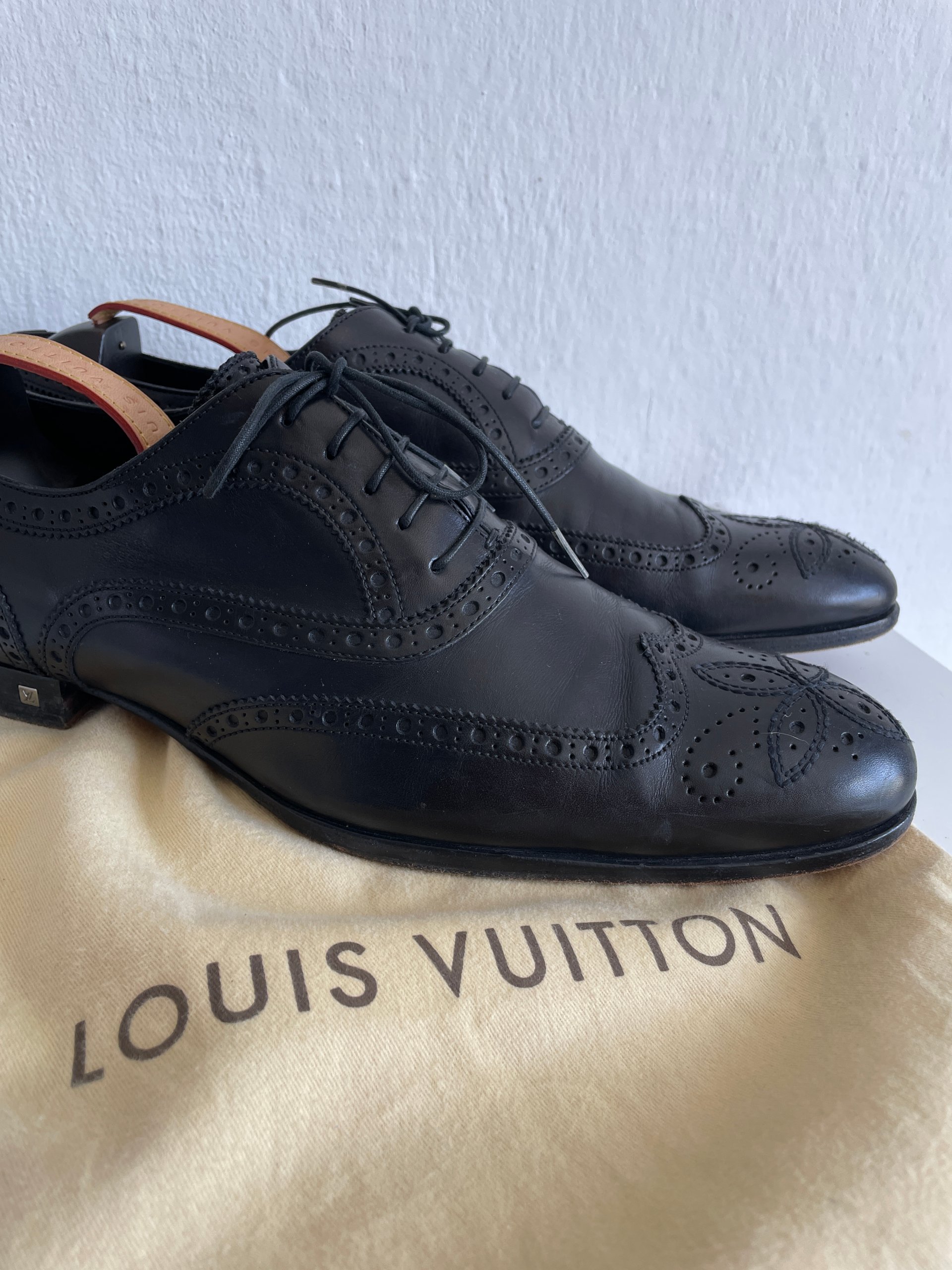 Louis Vuitton ST0099 Full Brogue Oxford Shoes Size 12 image 6