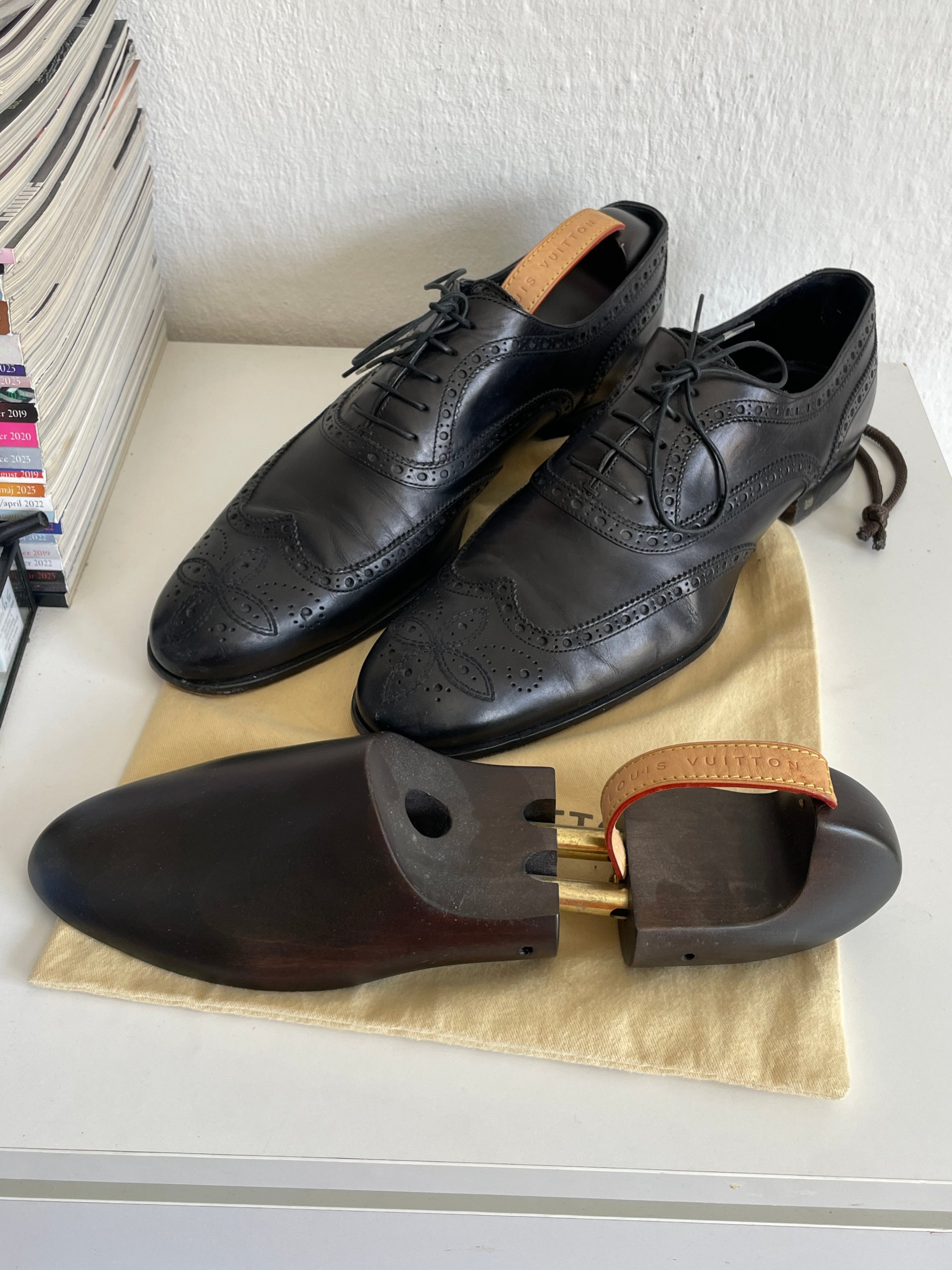 Louis Vuitton ST0099 Full Brogue Oxford Shoes Size 12 image 8