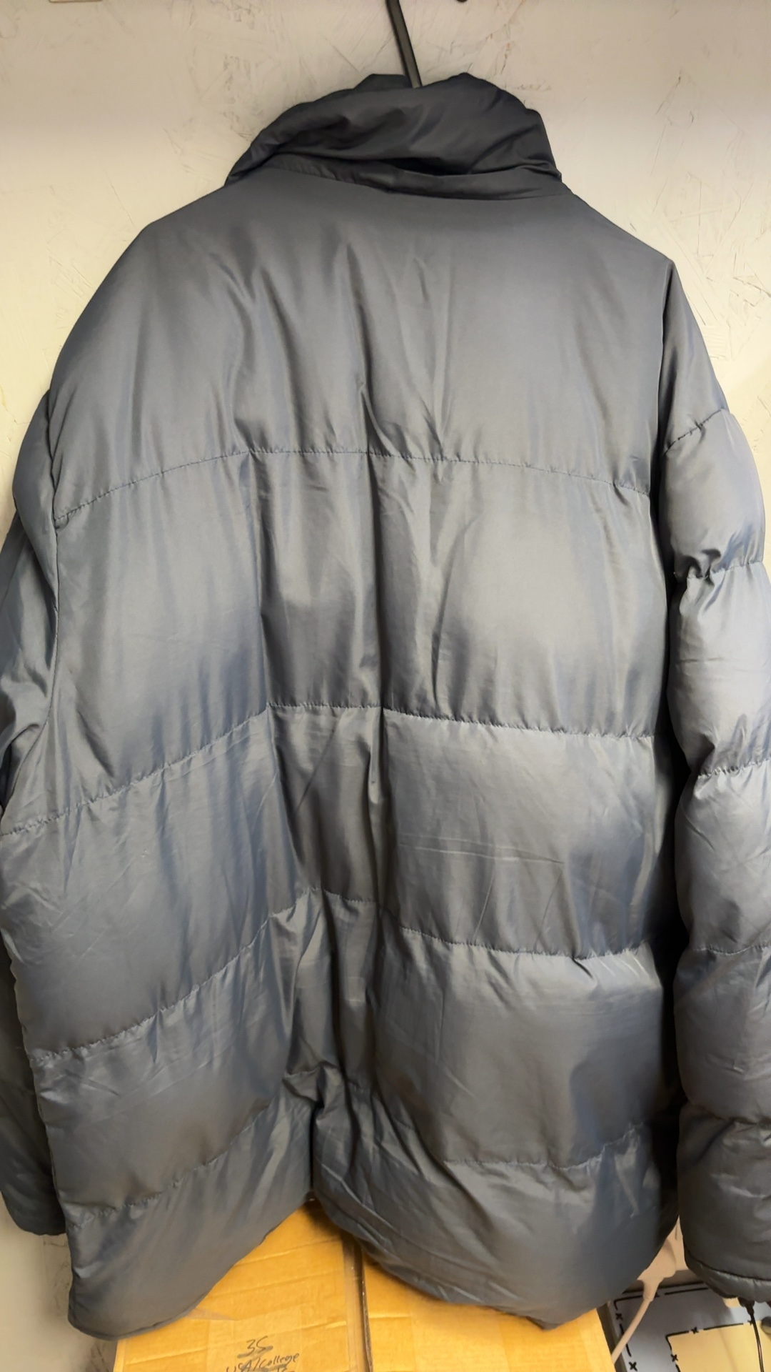 French Connection Navy Puffer Jacket XX Large Polyester Warm Casual excellent condition image 5