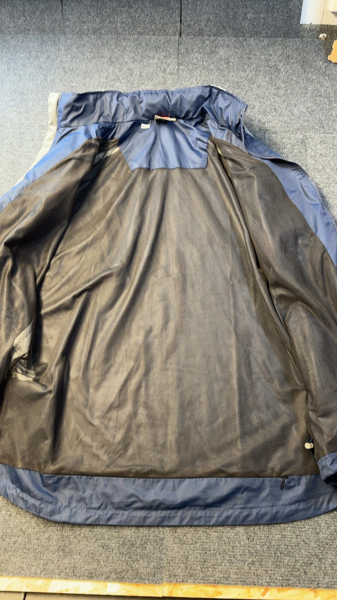VX3 Navy & Grey Windbreaker Jacket 2XL Veni Vidi Vici excellent condition image 5