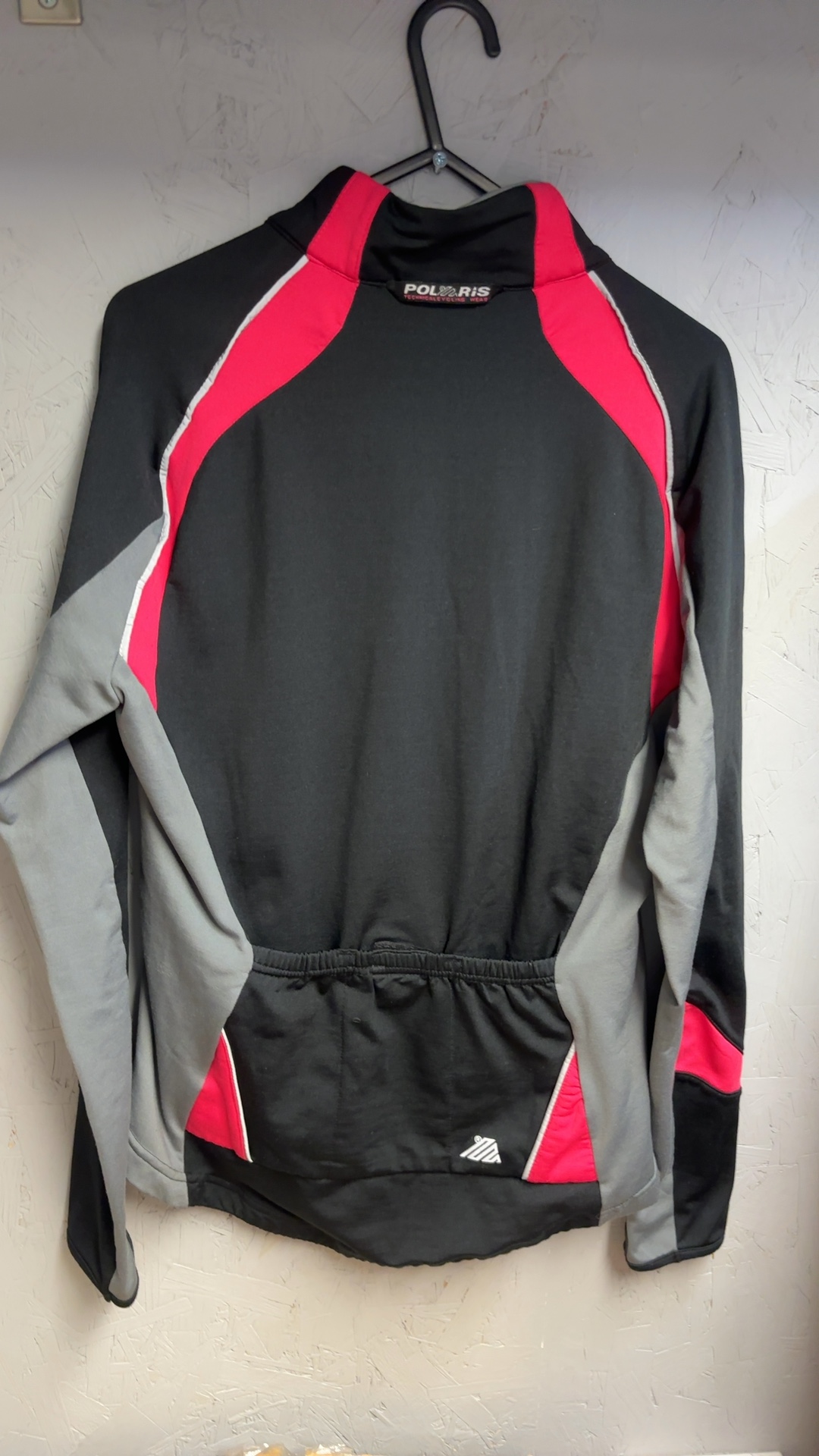 Polaris Black, Grey & Red Technical Cycle Wear Jacket UK 10 very good condition image 3