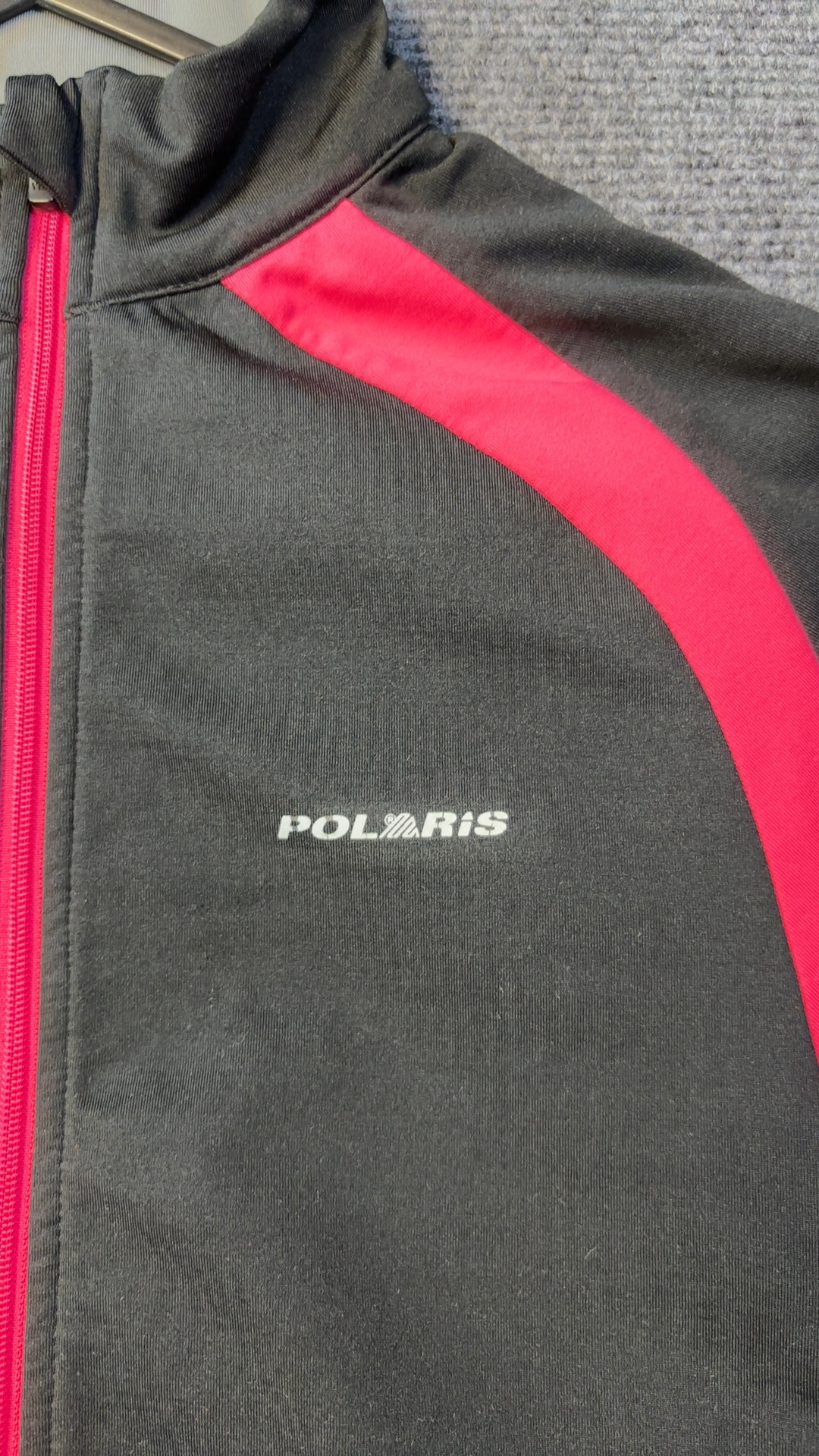 Polaris Black, Grey & Red Technical Cycle Wear Jacket UK 10 very good condition image 8
