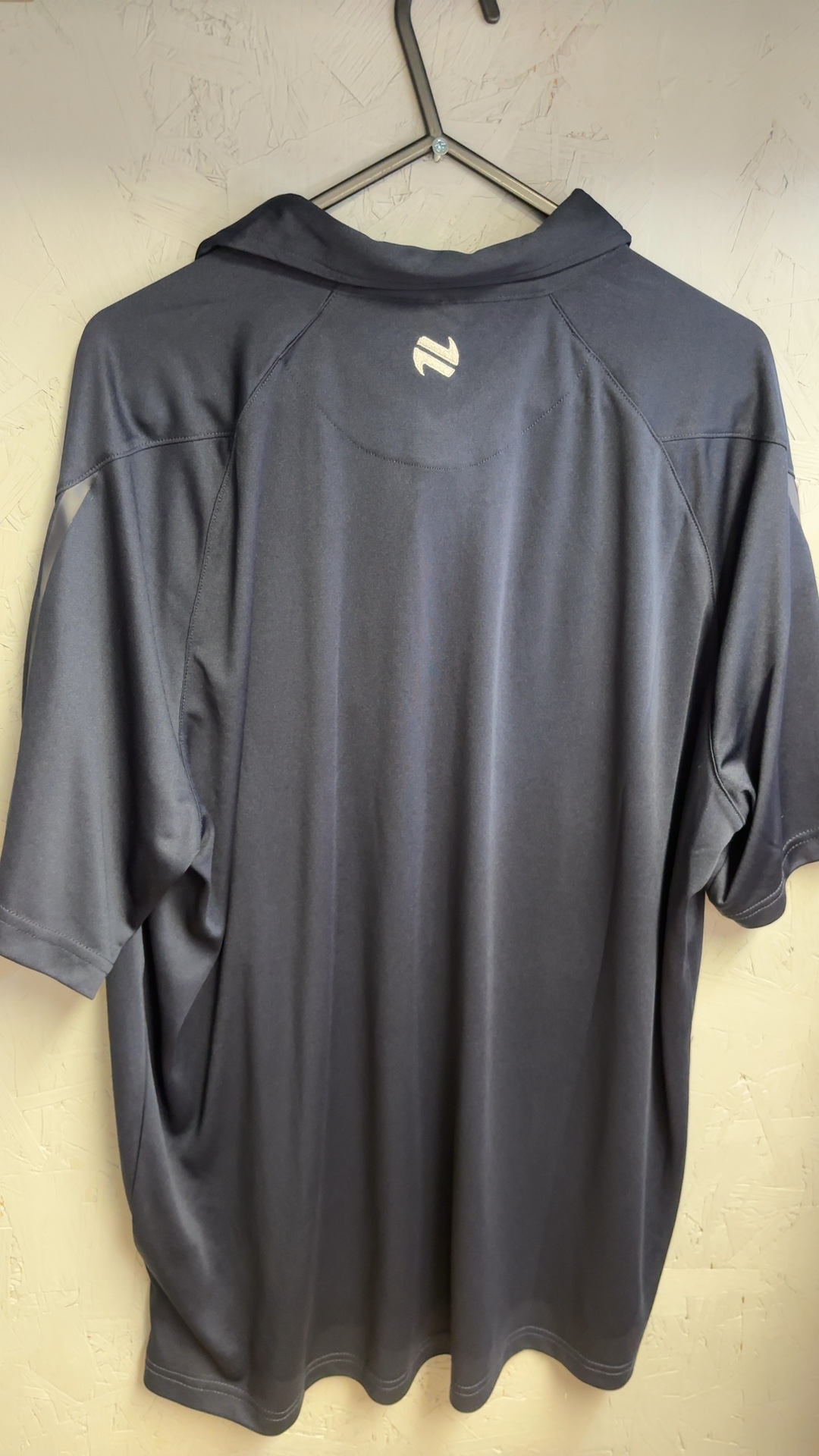 O'Neills Navy & Grey GAA Galway Gaillimh Polo Shirt XL excellent condition image 7