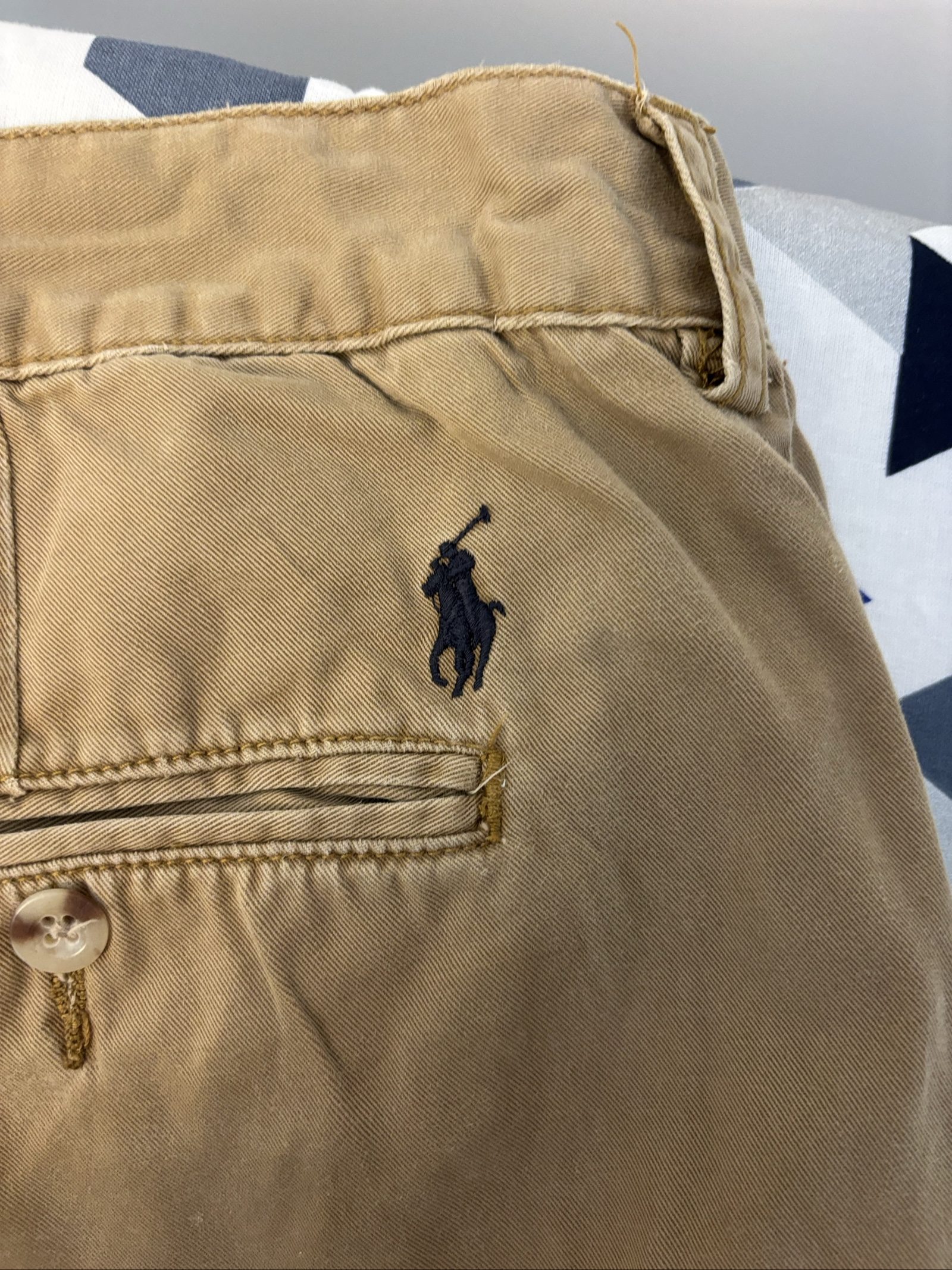 Polo by Ralph Lauren Men's Khaki Cotton Shorts 44T image 2