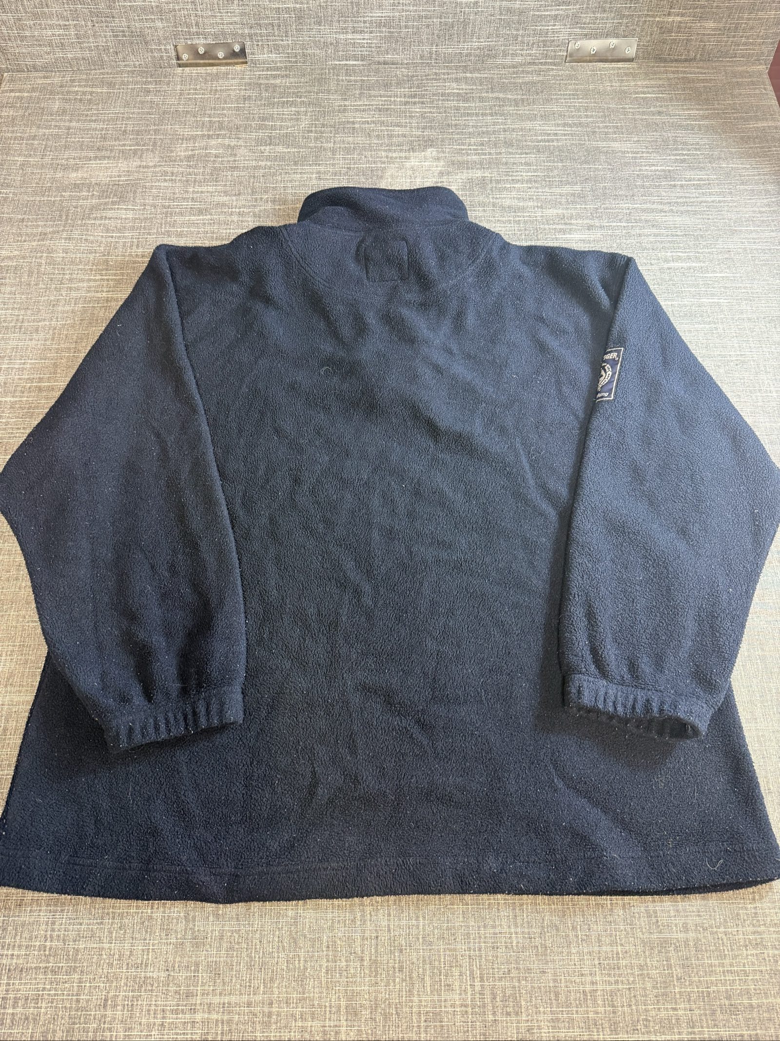 Eisenegger Men’s Navy Fleece Sweatshirt Size 3 XL Half Zip Sportkleidung image 5