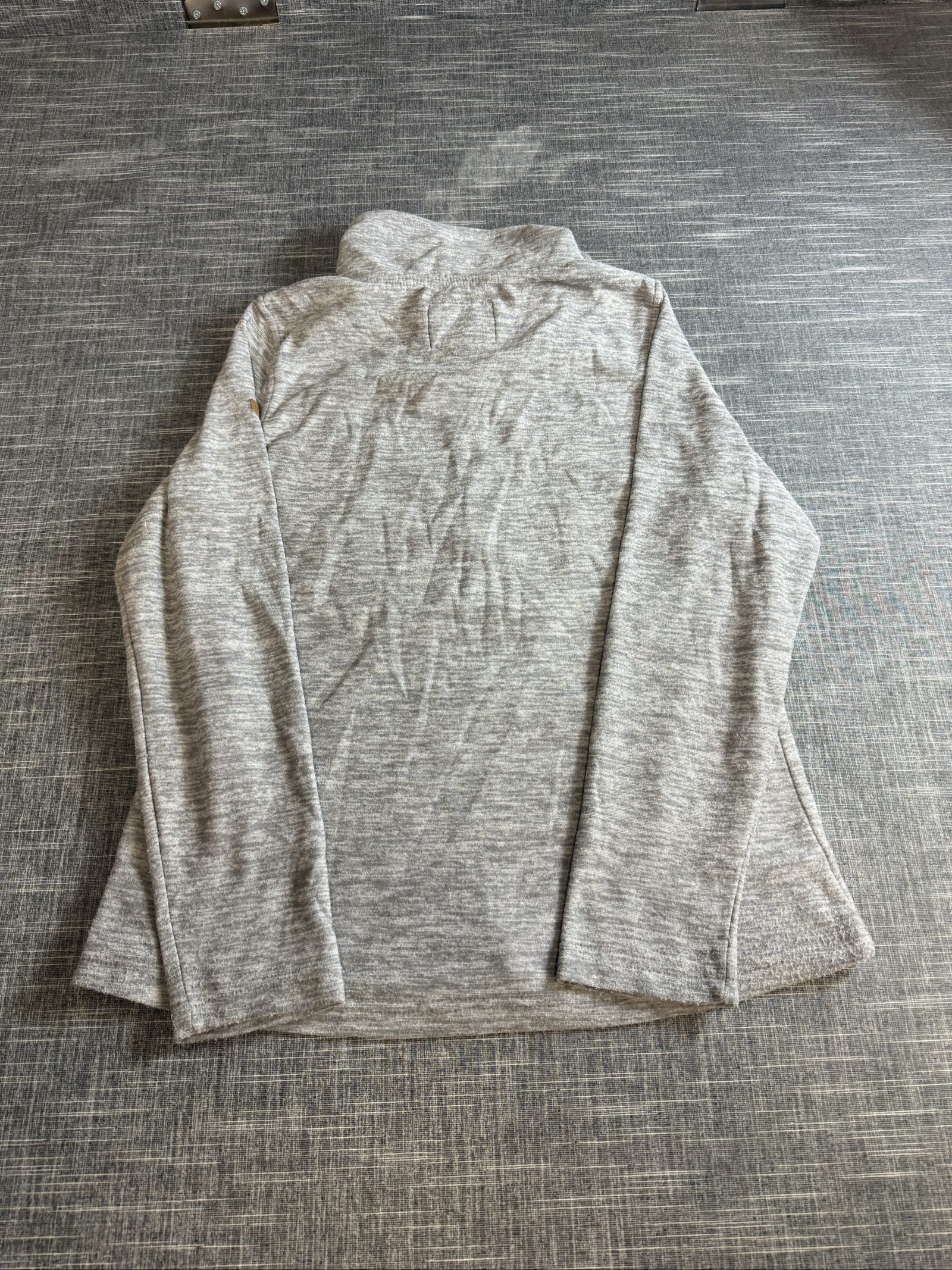 Regatta Women’s Grey Half Zip Fleece Pullover UK 10 Soft Warm image 4