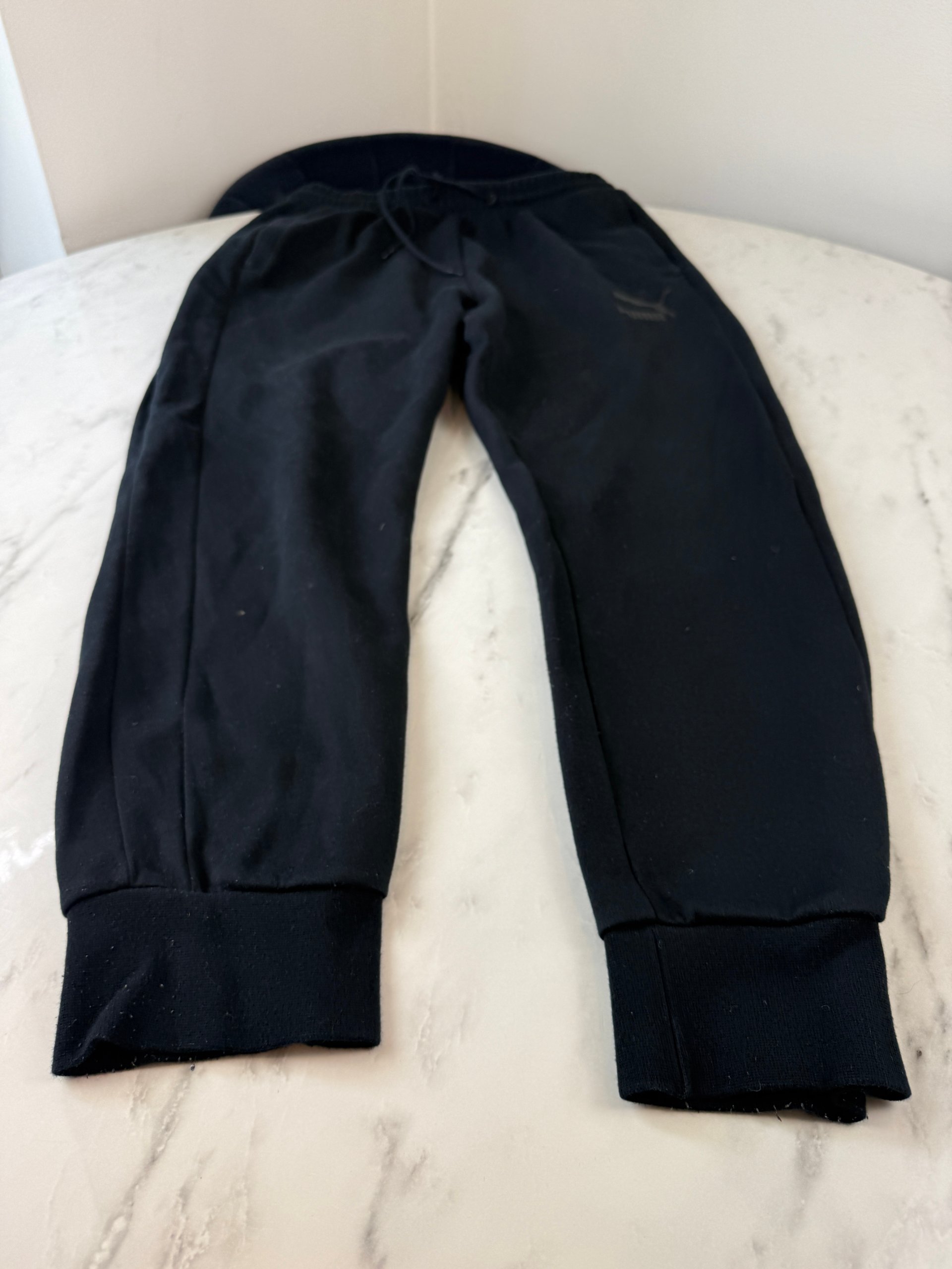 Puma Black Men's Large Joggers Loungewear Sweatpants Casual image 5