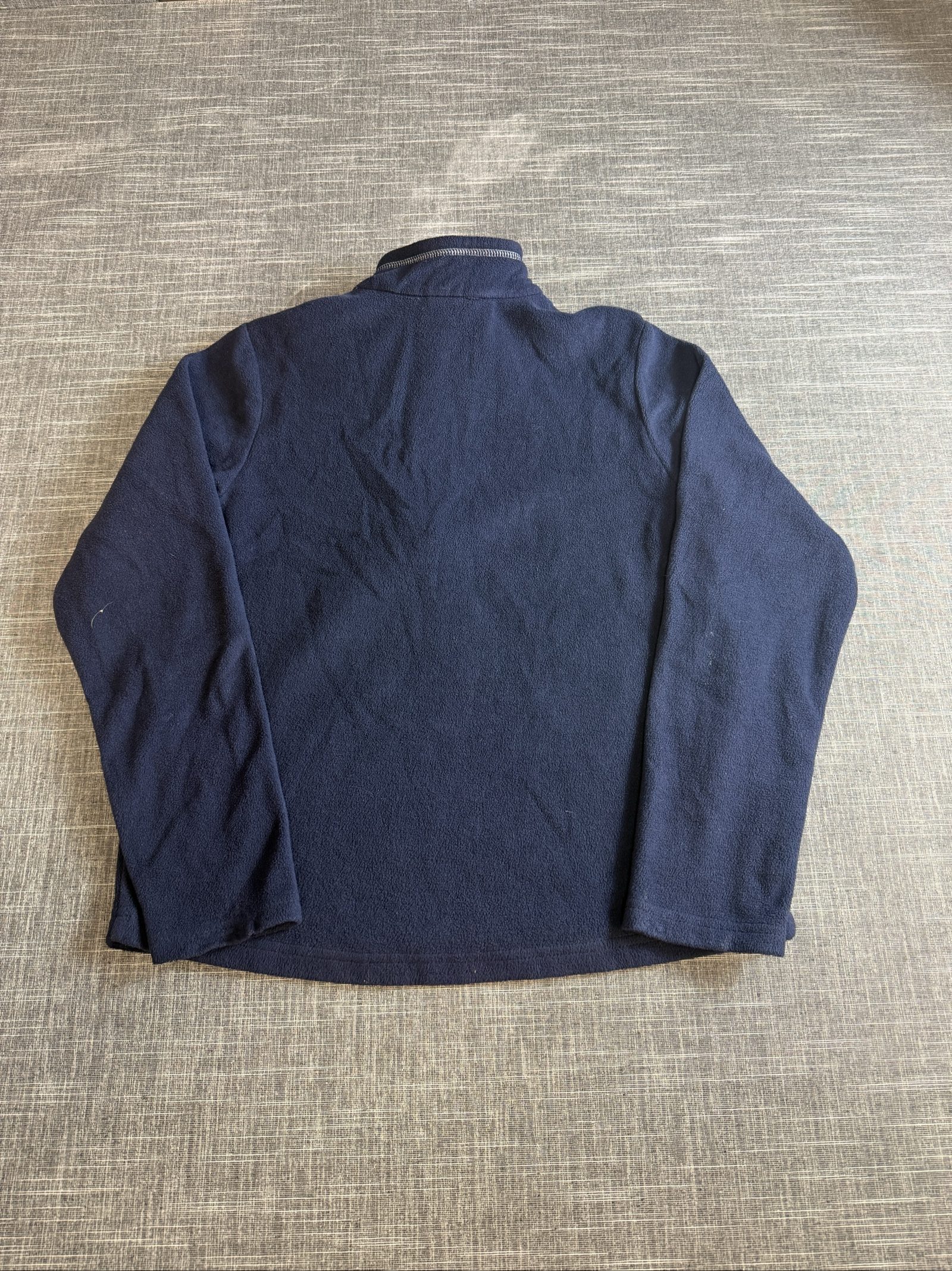 Quechua Kids 10-11 Years Navy Blue Half Zip Fleece Jumper image 5