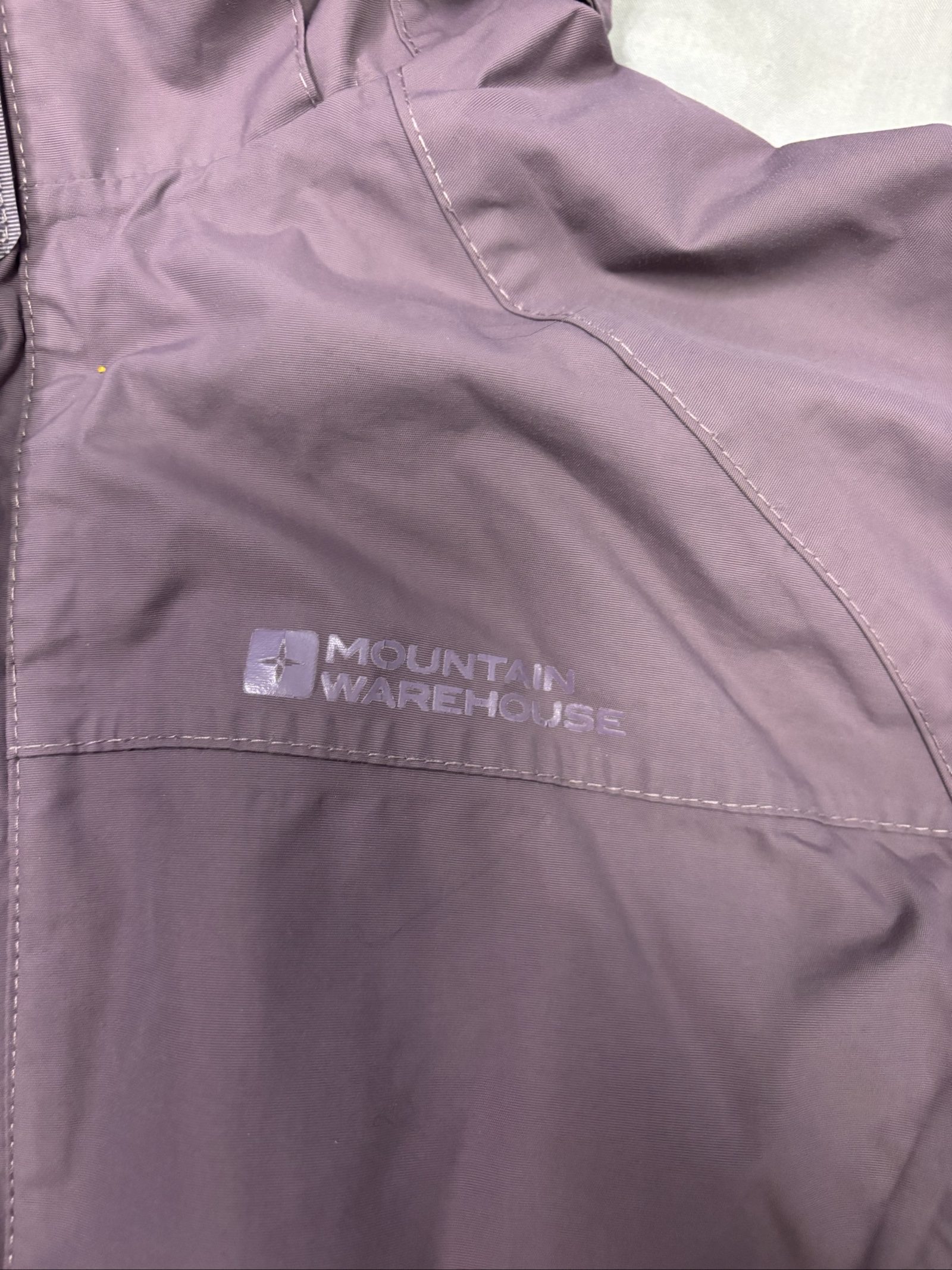 Mountain Warehouse Women's Purple Waterproof Coat Large Isotex 10,000 image 2