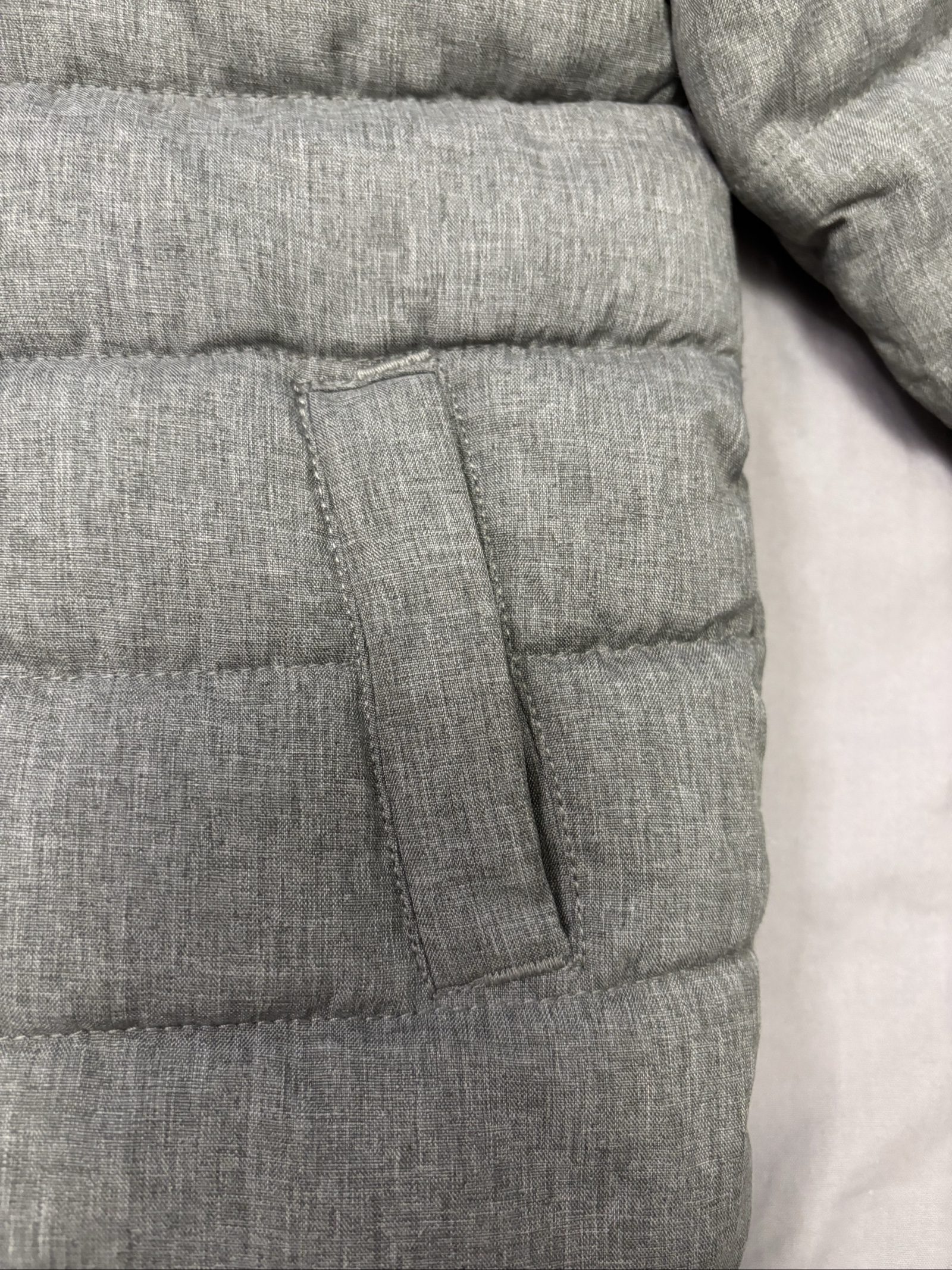 Batman Grey Padded Hooded Kids' Coat UK 2-3Yrs image 3