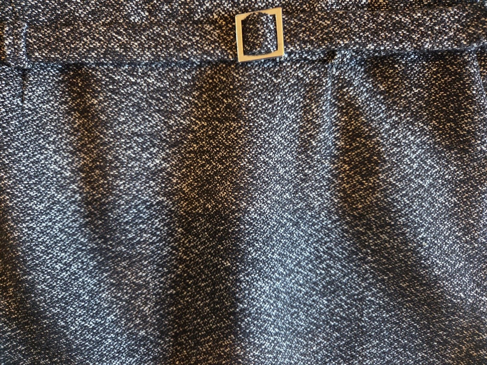 Max & Co. Black & White Tweed Wool Skirt AU 12 image 2