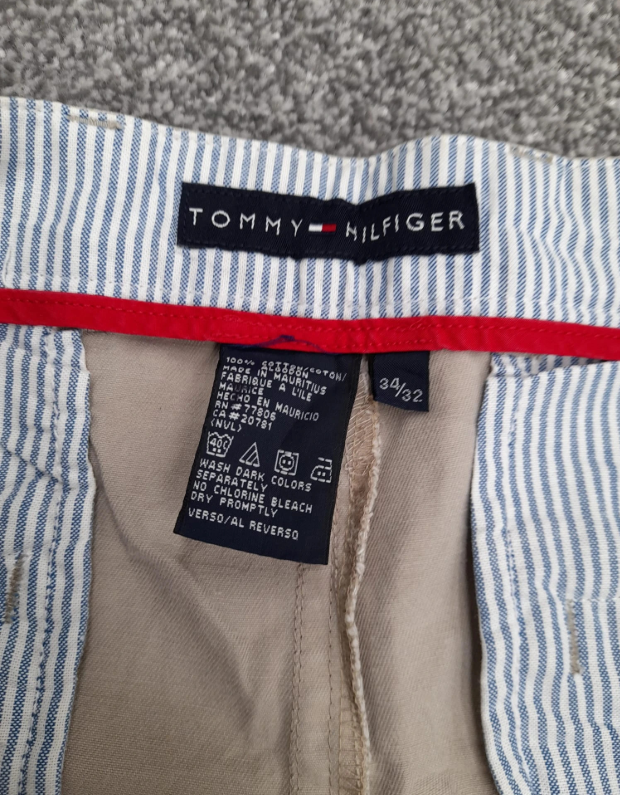 Tommy Hilfiger Beige Men's Chino Shorts 34" image 4