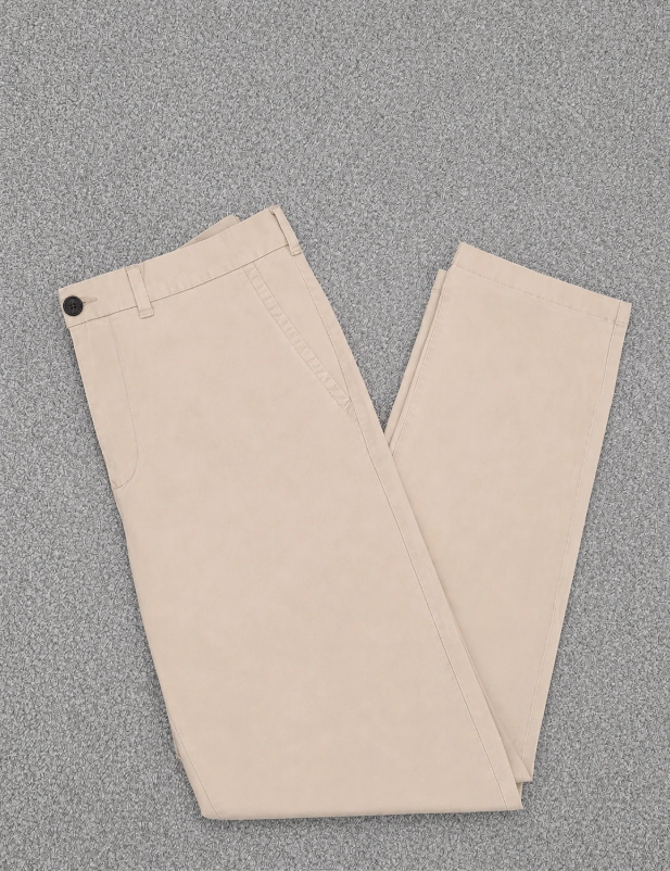 Tommy Hilfiger Mens Beige Classic Fit Chinos 36"