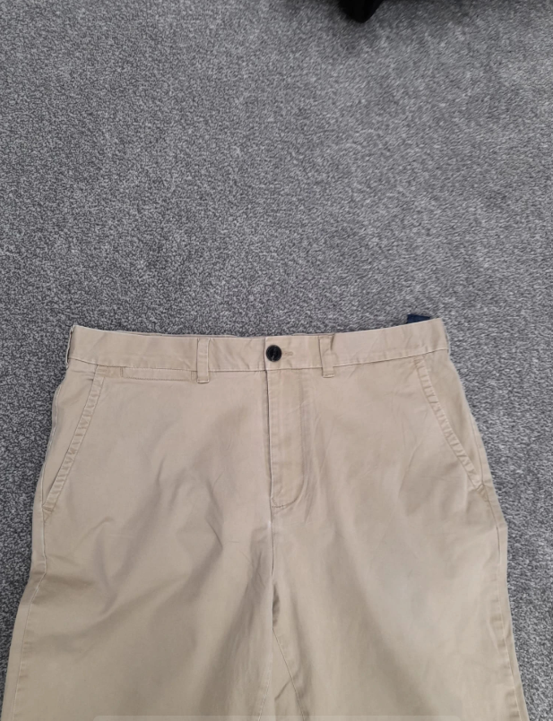Tommy Hilfiger Mens Beige Classic Fit Chinos 36" image 6