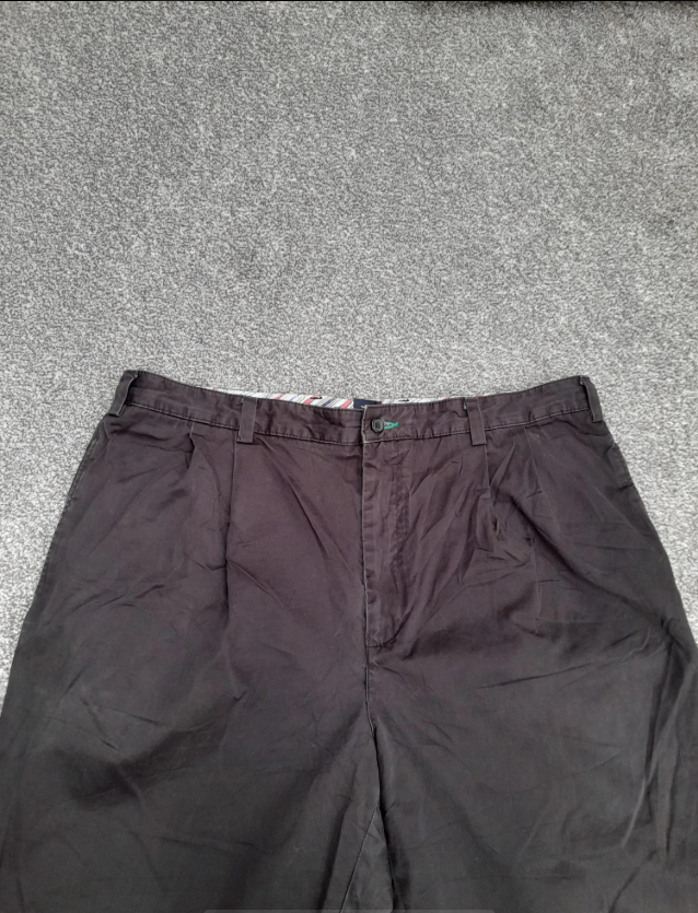 Tommy Hilfiger Black Cotton Chinos 40" image 4