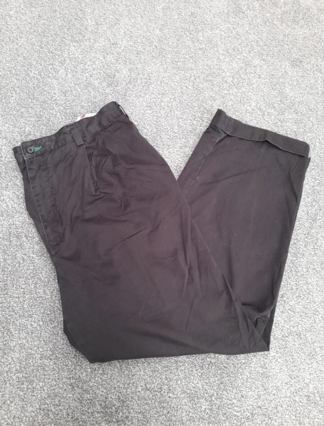 Tommy Hilfiger Black Cotton Chinos 40" image 6
