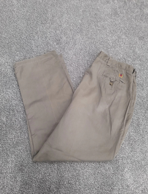 Tommy Hilfiger Mens Beige Chino Trousers 36" image 7