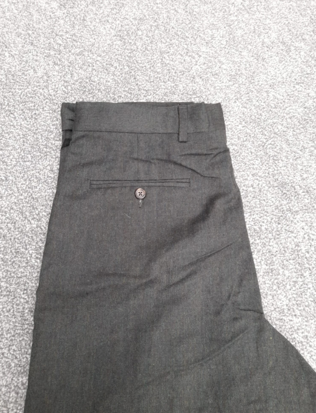 Tommy Hilfiger classic American tailored trousers ,Dark Grey,30" image 5