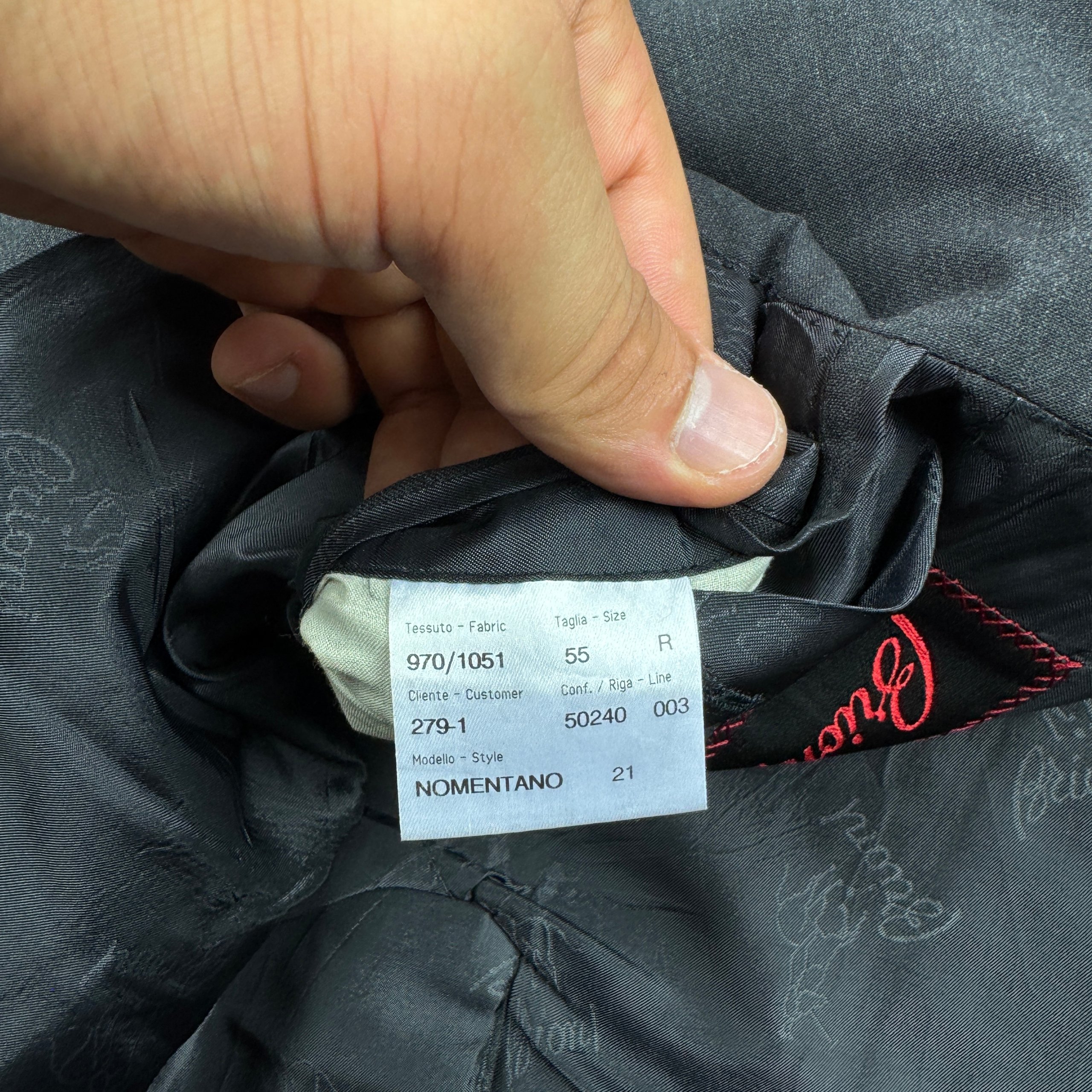 Brioni Nomentano Grey Mens Wool Suit Jacket Size 55R / XL-XXL image 9