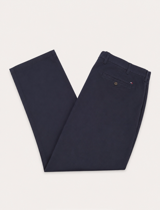 Tommy Hilfiger Navy Custom Fit Chinos 38"