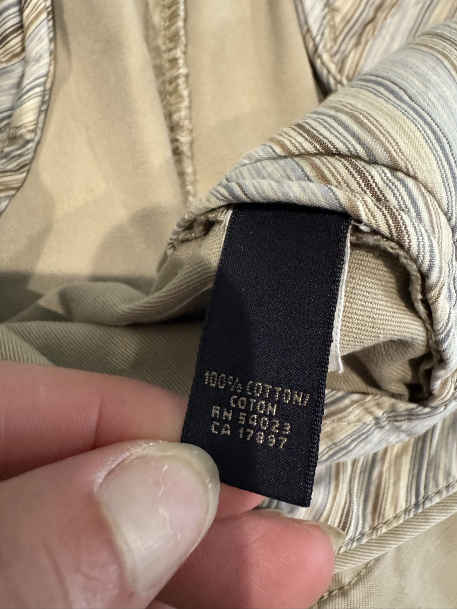 Men's Banana Republic Chino Shorts - Tan - Size 34 image 5