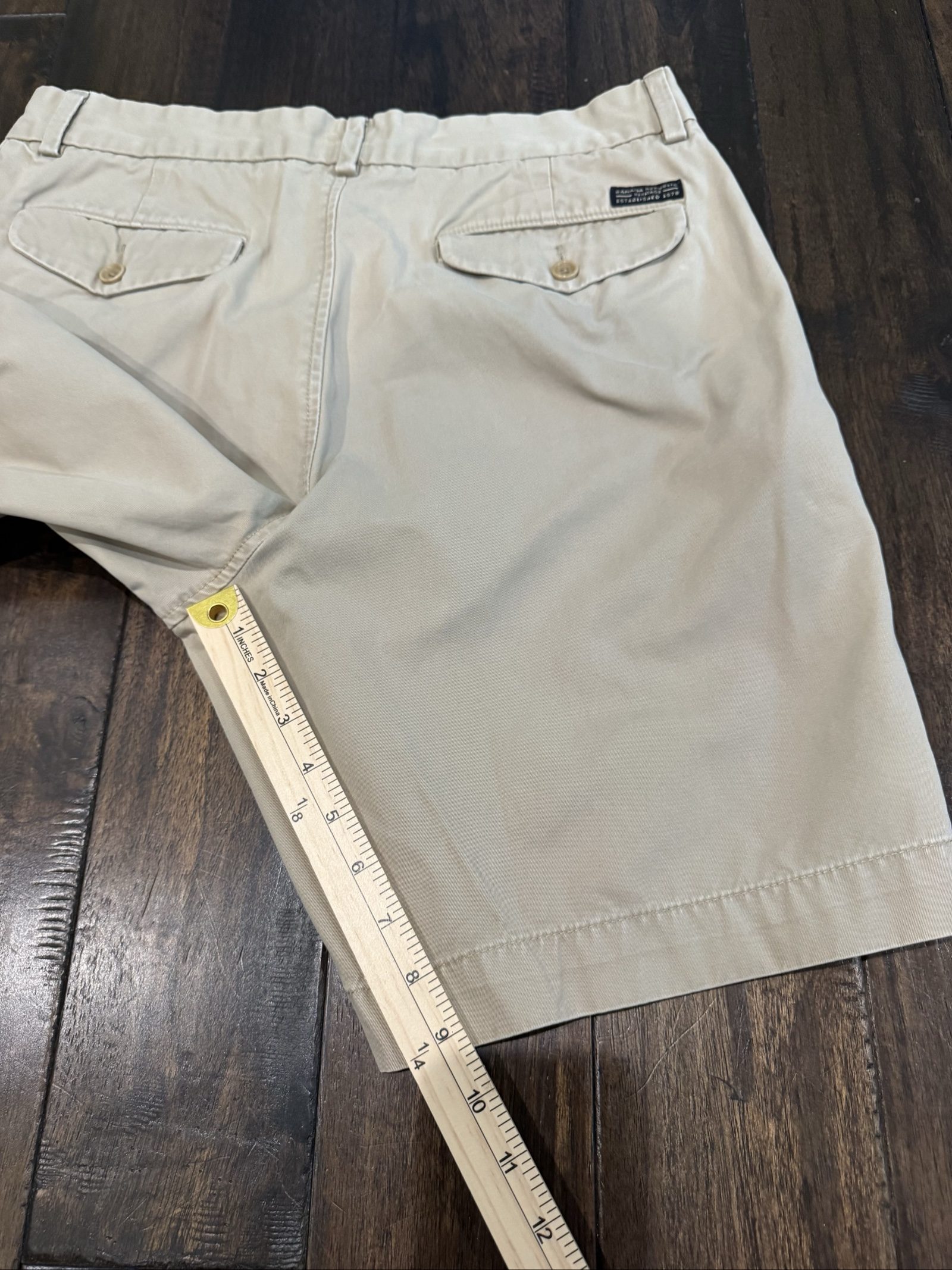Men's Banana Republic Chino Shorts - Tan - Size 34 image 9