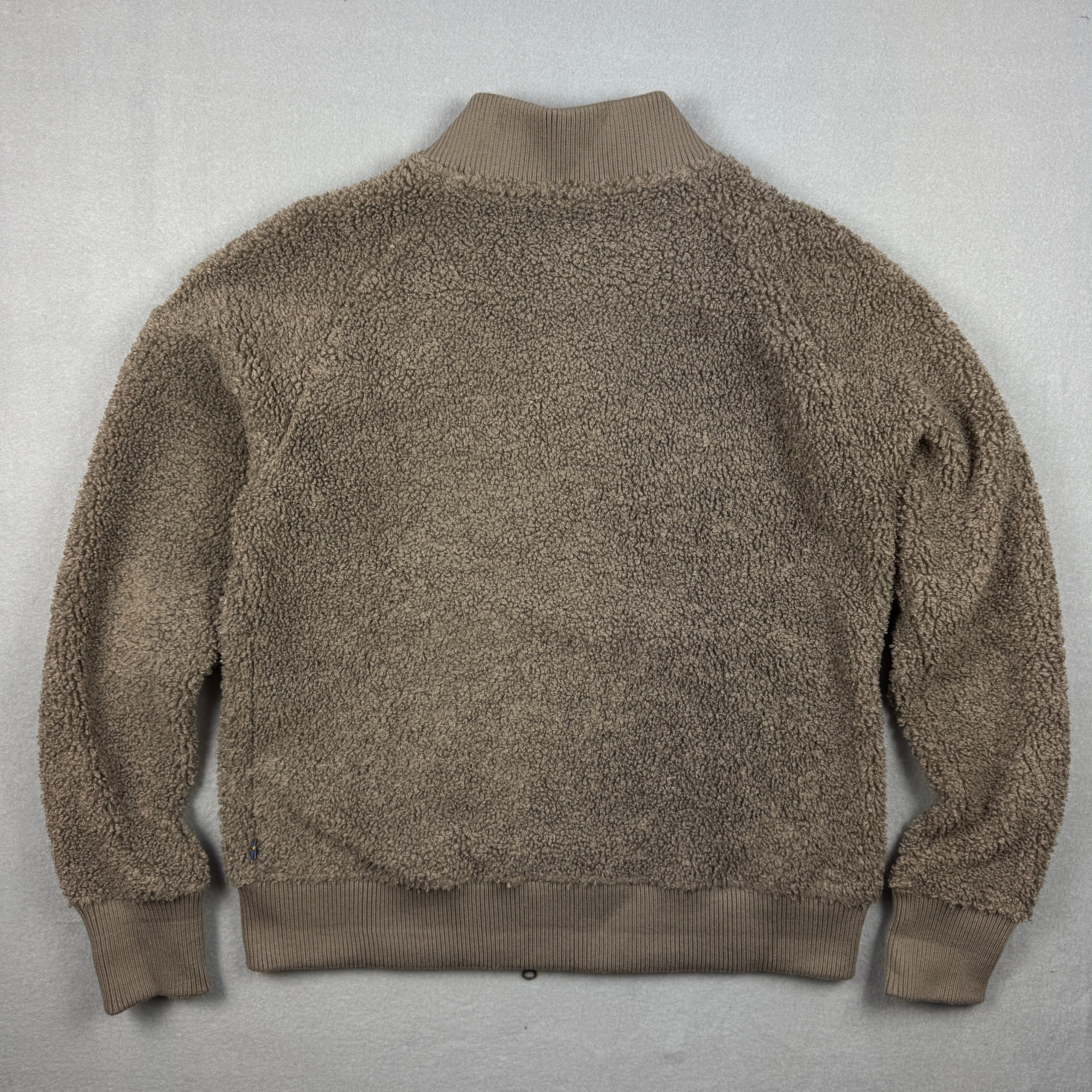 Fjällräven Greenland Pile Brown Sherpa Fleece Jacket Women`s Size L image 2