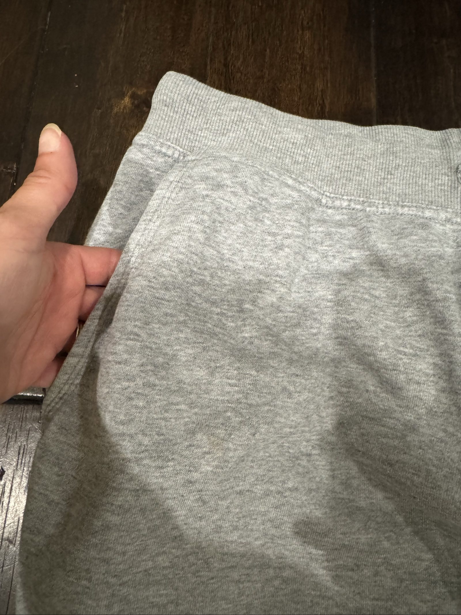 Fila Grey Sweatpants Men's Large Embroidered Logo image 2