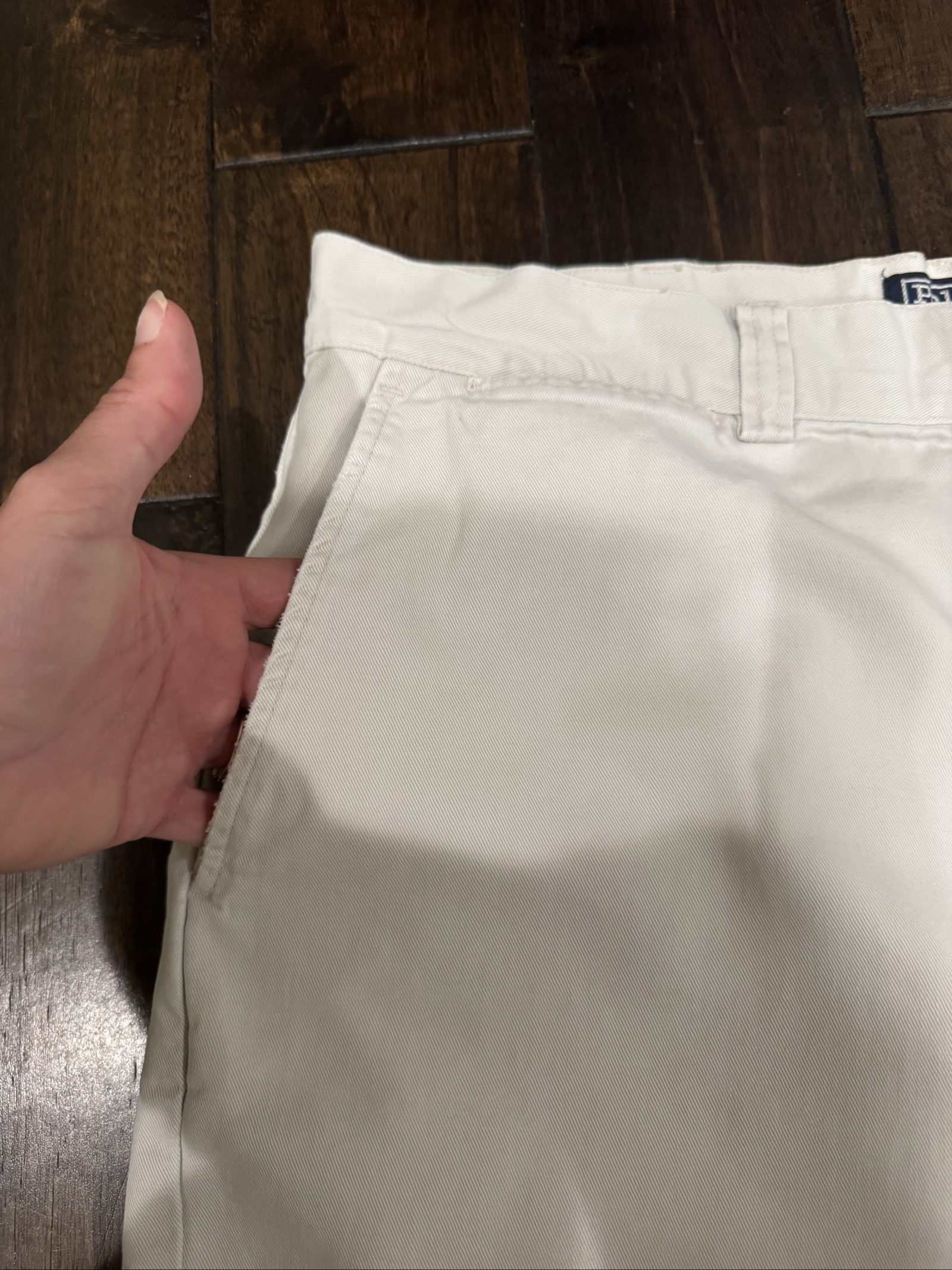 Men's Polo by Ralph Lauren Strecth Classic Fit Chino Shorts - Tan - Size 36 image 2
